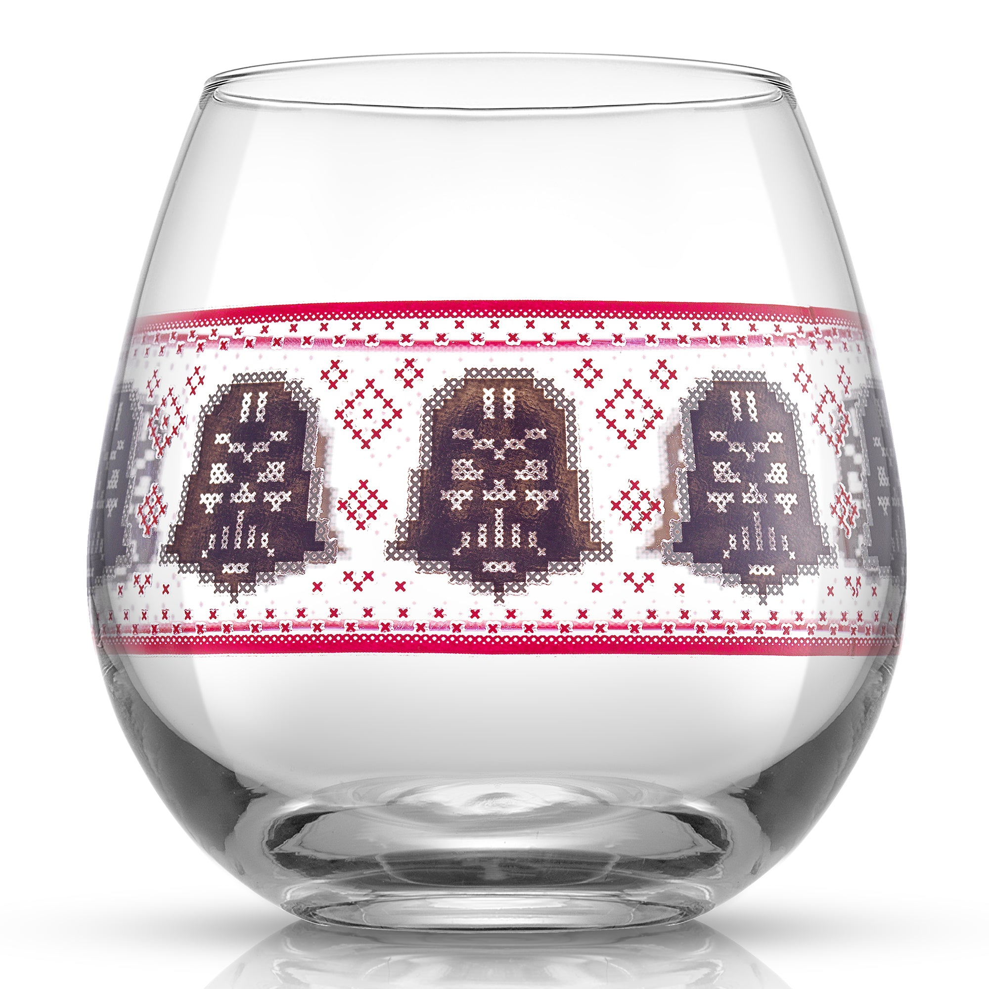 joyjolt-star-wars-ugly-sweater-stemless-drinking-glasses-set-of-4-festive-design image 4