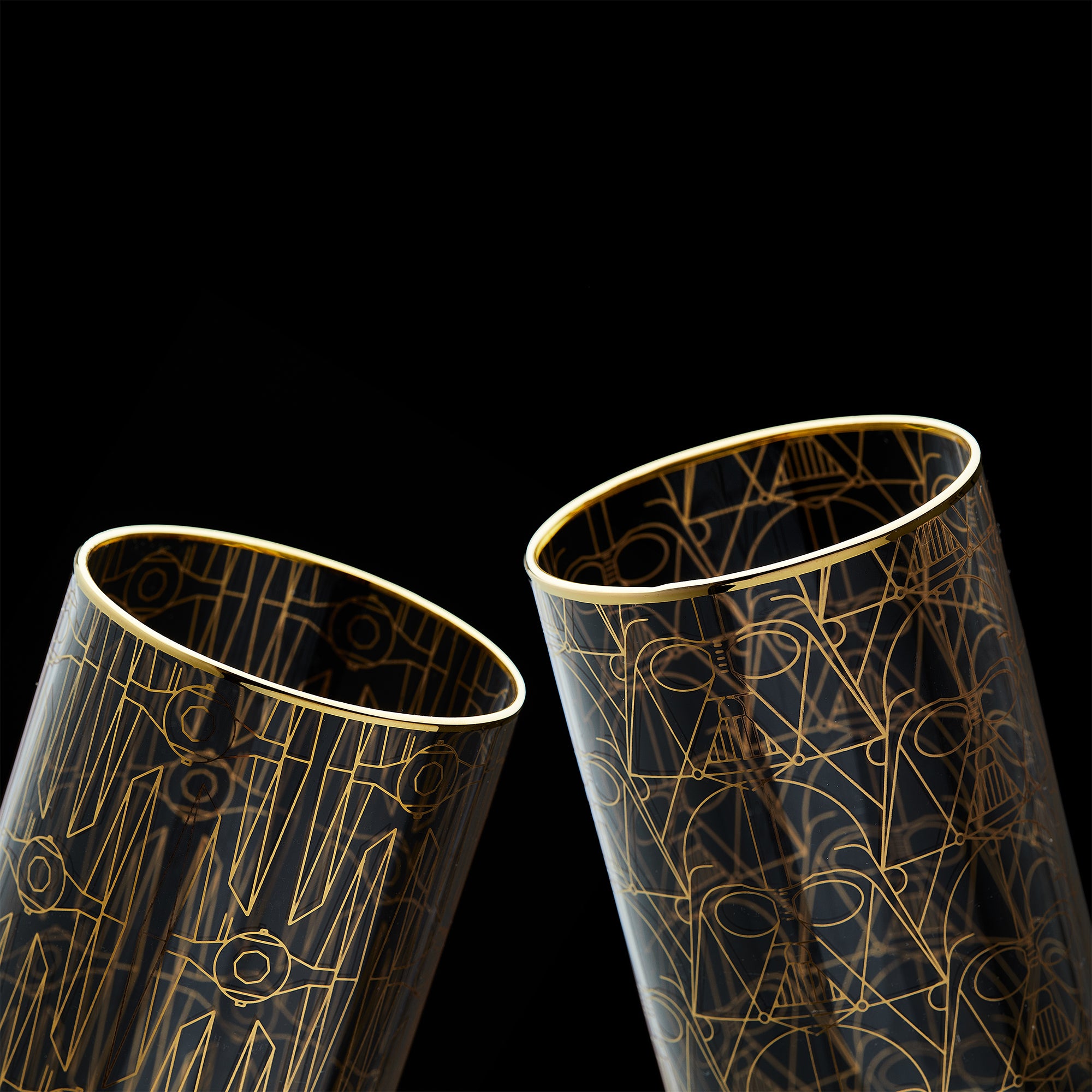 joyjolt-star-wars-limited-edition-deco-collection-tall-glasses-set-of-4 image 8