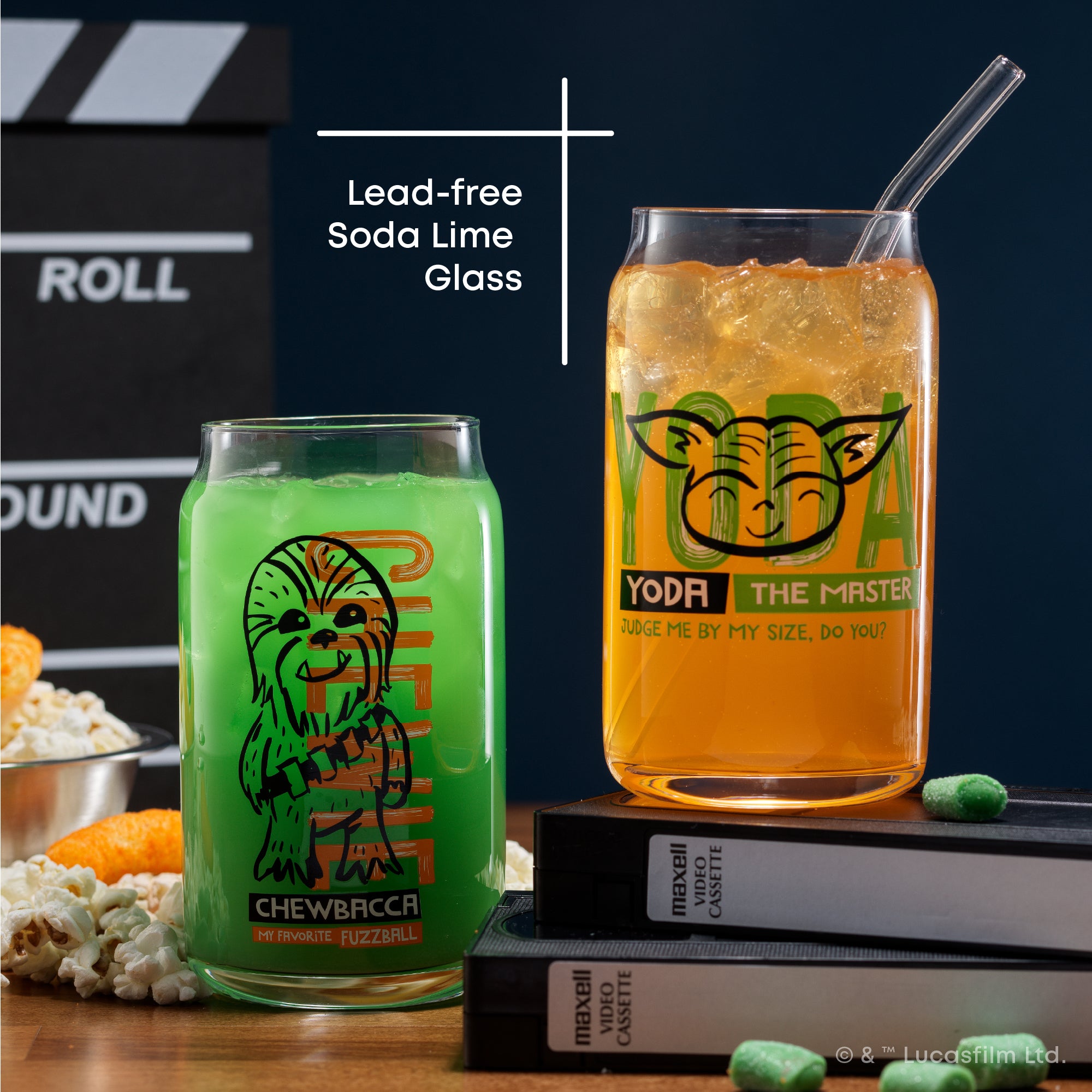 joyjolt-star-wars-now-playing-tumbler-glasses-set-of-4 image 3