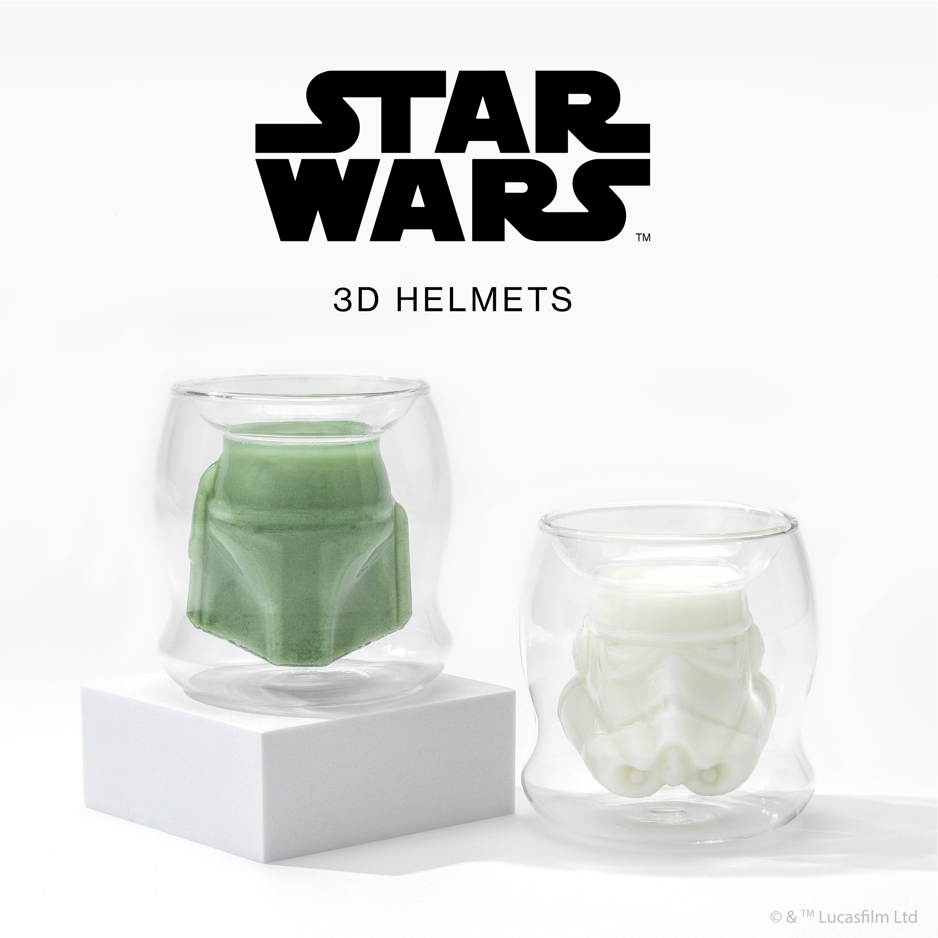joyjolt-star-wars-boba-fett-3d-helmet-double-wall-glass-7-oz image 2