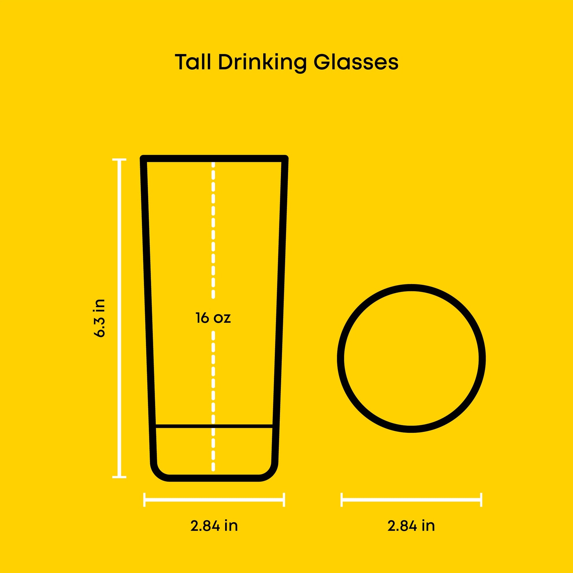 joyjolt-star-wars-dark-side-tall-drinking-glasses-16-oz-set-of-4 image 6