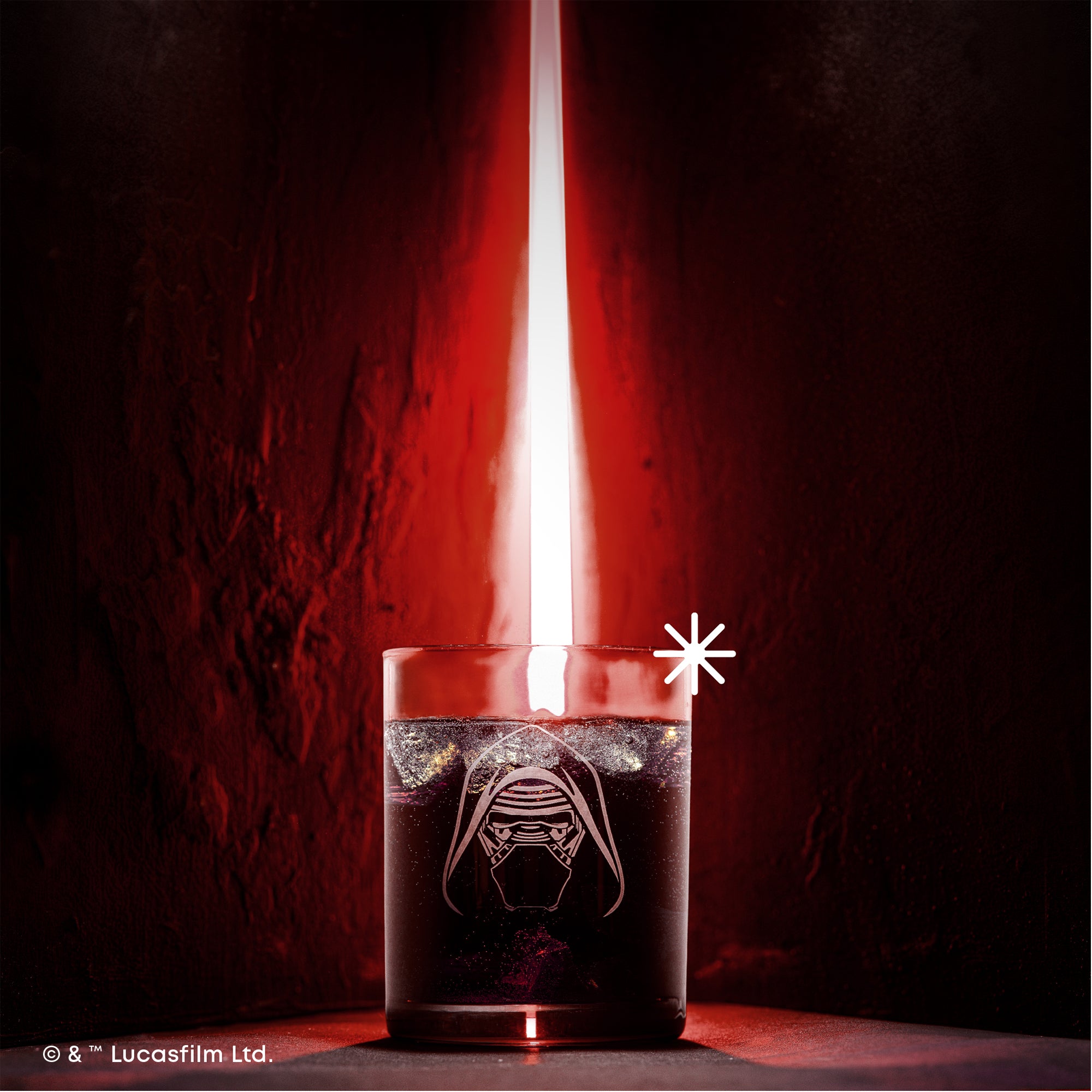 joyjolt-star-wars-dark-side-short-drinking-glasses-set-of-4 image 2