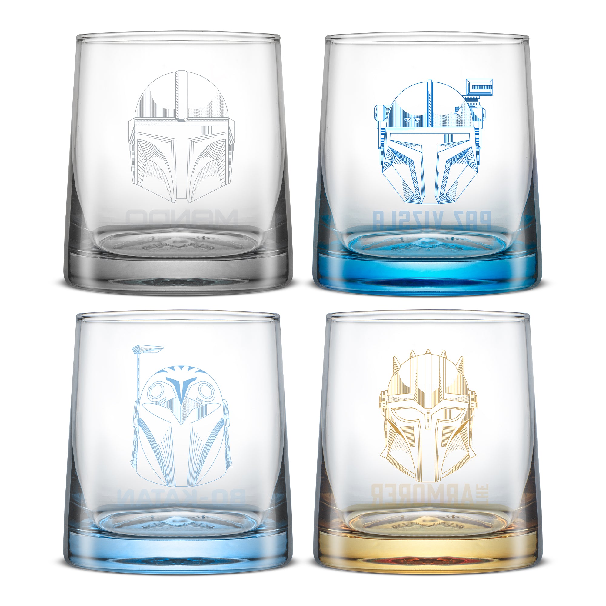 joyjolt-star-wars-the-mandalorians-short-drinking-glasses-set-of-4-lead-free-10- image 1