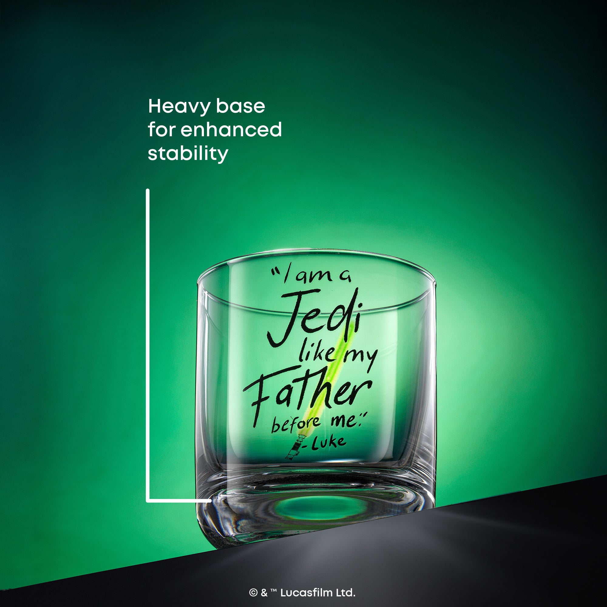 joyjolt-star-wars-lightsaber-collection-drinking-glasses-set-of-4-10-oz-lead-fre image 3