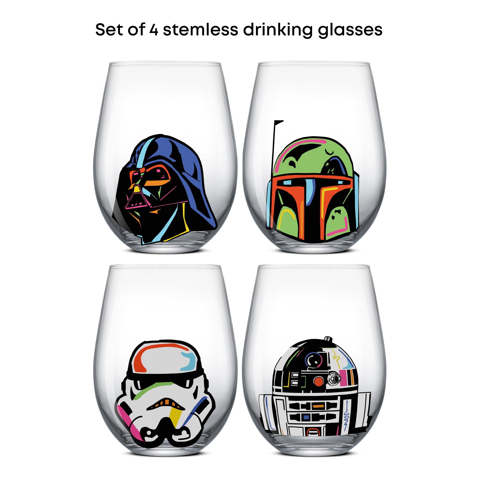 joyjolt-star-wars-cosmic-color-stemless-drinking-glasses-set-of-4 image 6