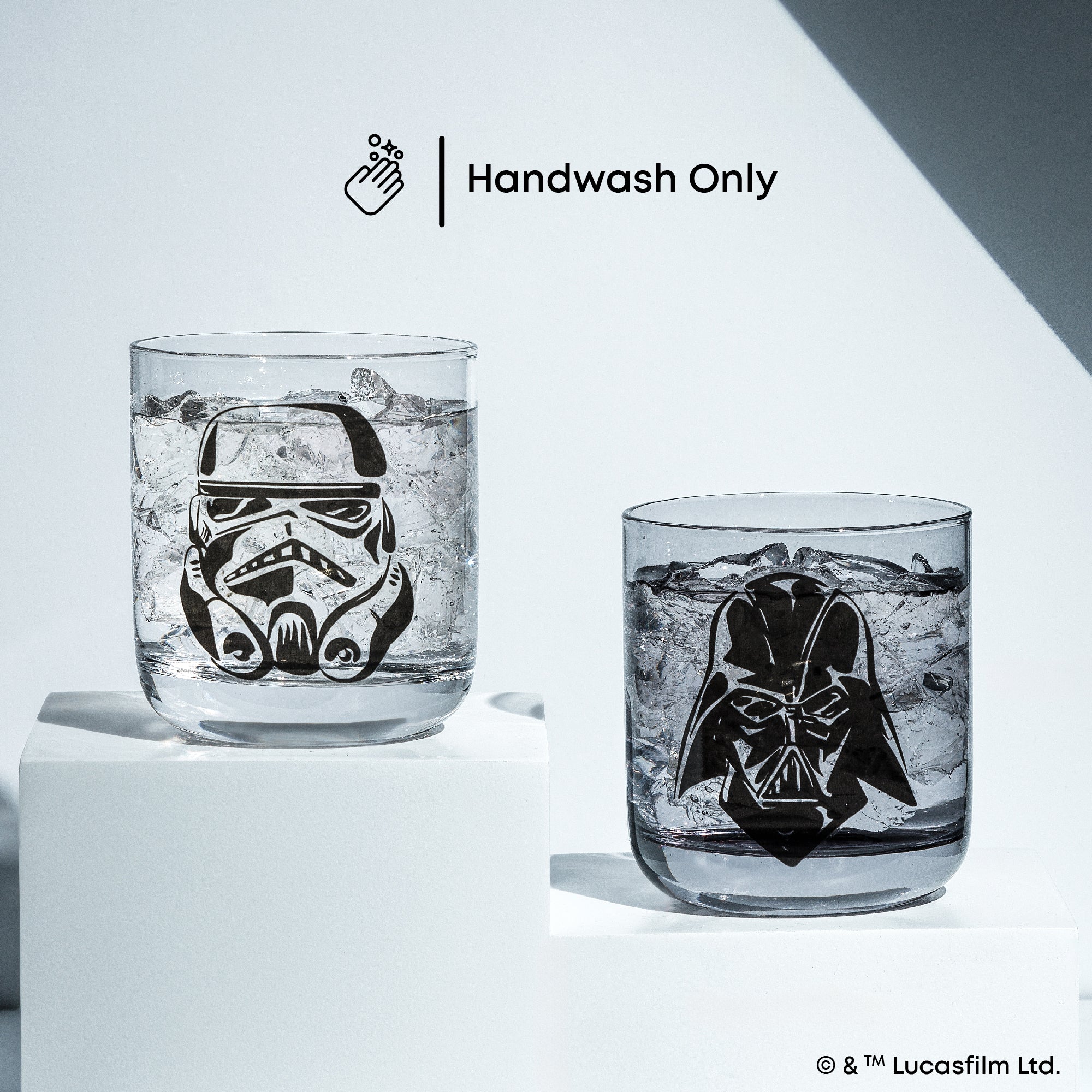 joyjolt-star-wars-dark-side-monochrome-short-drinking-glasses-set-of-2-10oz image 4
