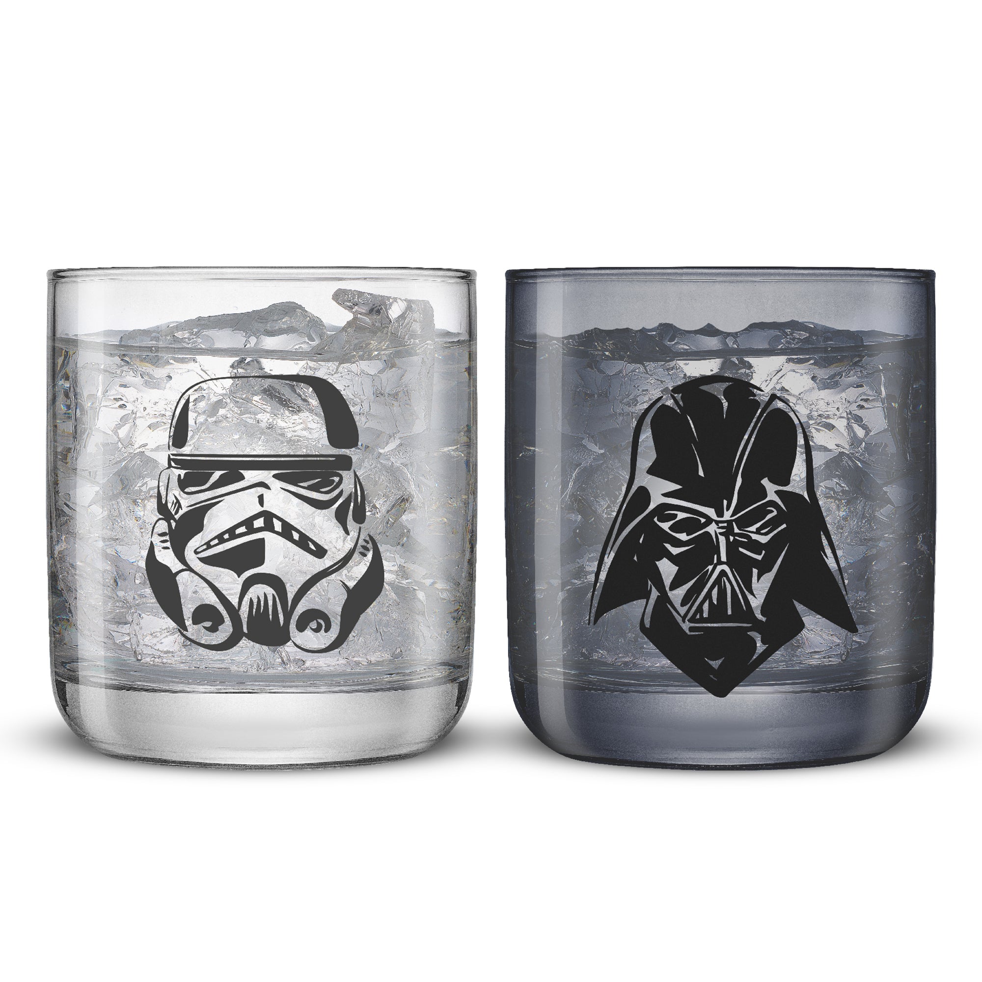 joyjolt-star-wars-dark-side-monochrome-short-drinking-glasses-set-of-2-10oz image 7