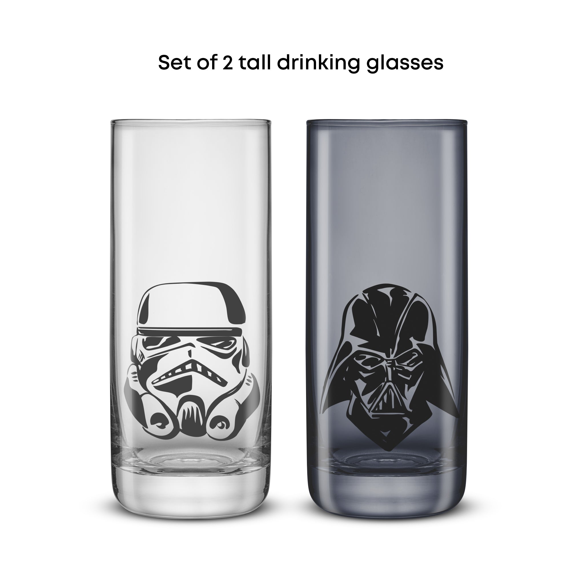 joyjolt-star-wars-dark-side-monochrome-tall-drinking-glasses-set-of-2 image 5