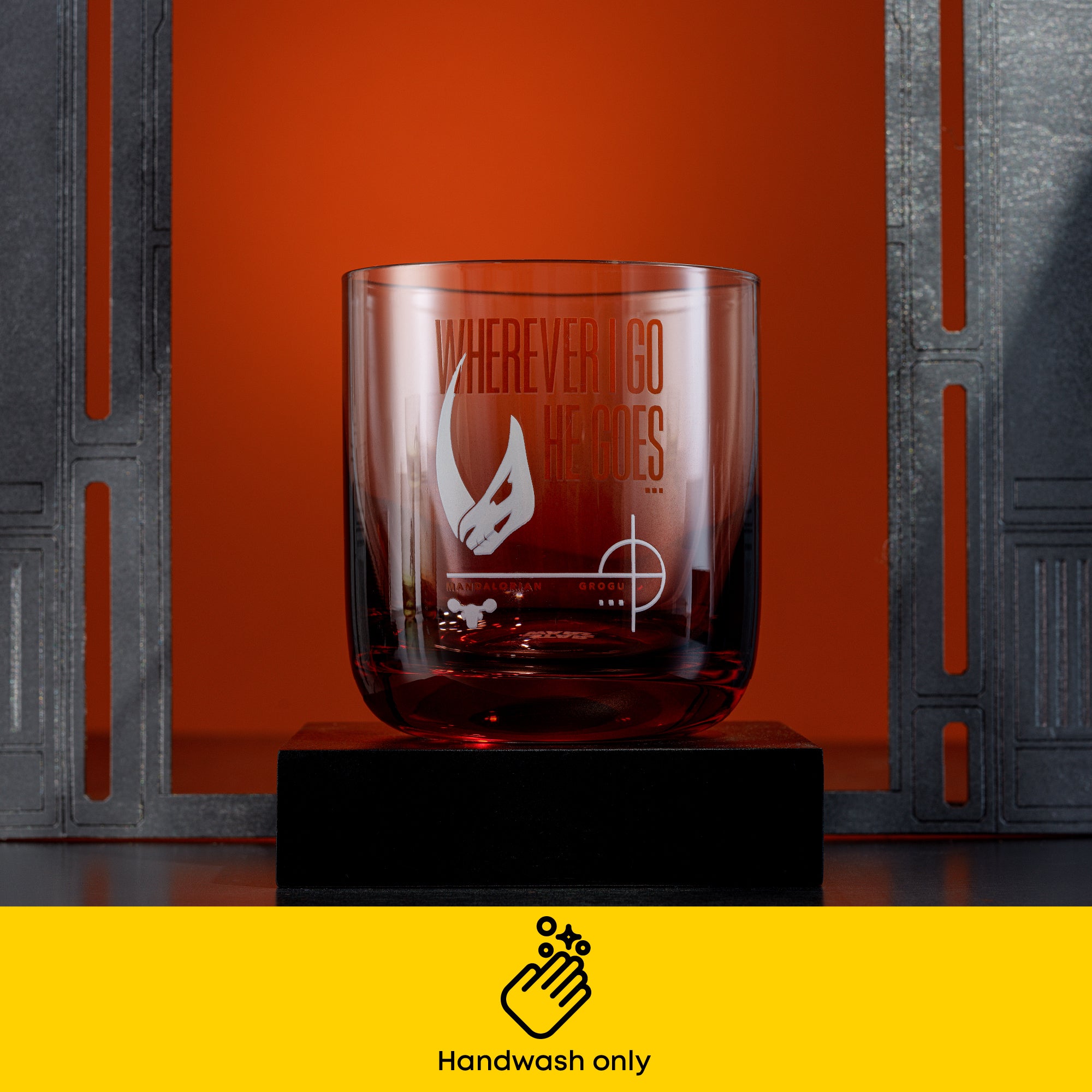 joyjolt-star-wars-grogu-mandalorian-short-drinking-glasses-set-of-2 image 4