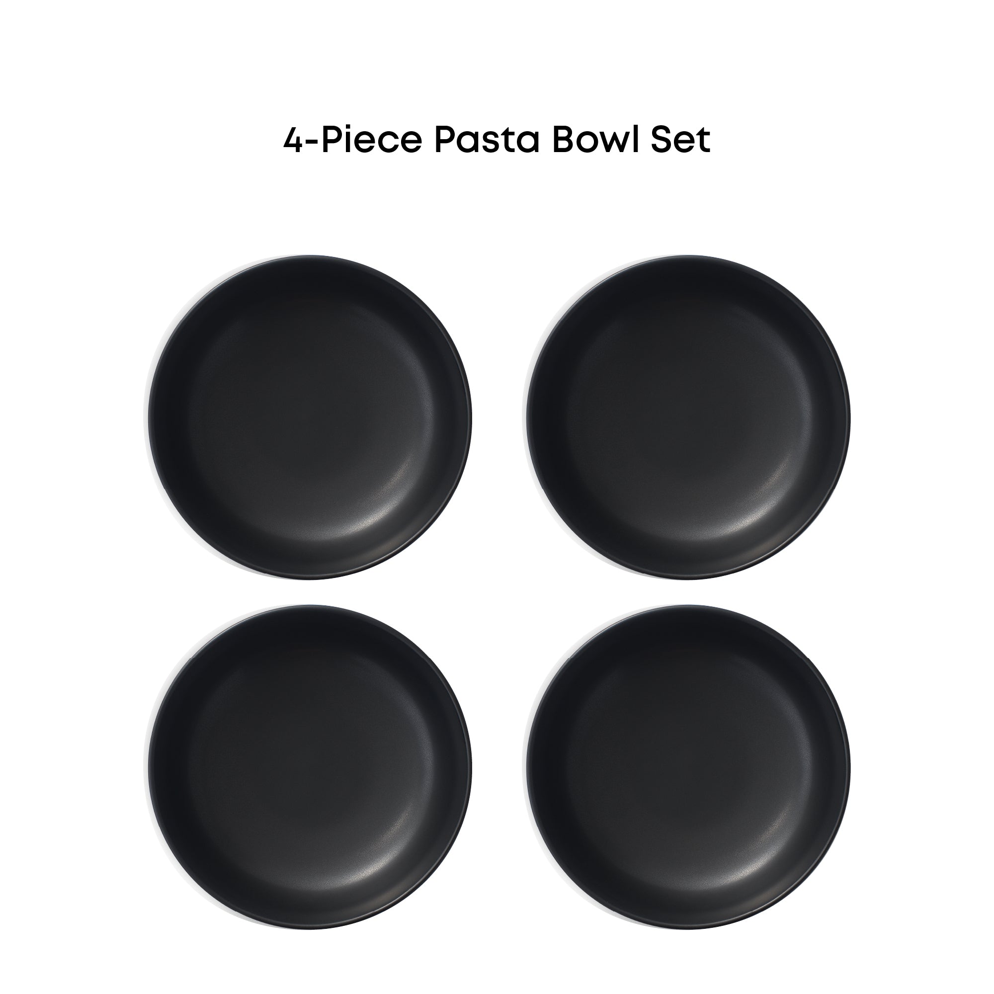 joyjolt-mesa-4-piece-stoneware-pasta-bowls-set-11-oz-each-matte-glaze image 6