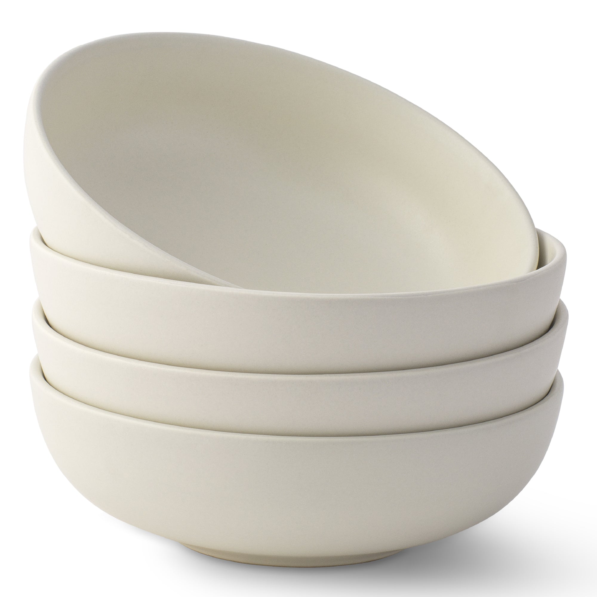 joyjolt-mesa-4-piece-stoneware-pasta-bowls-set-11-oz-each-matte-glaze image 8