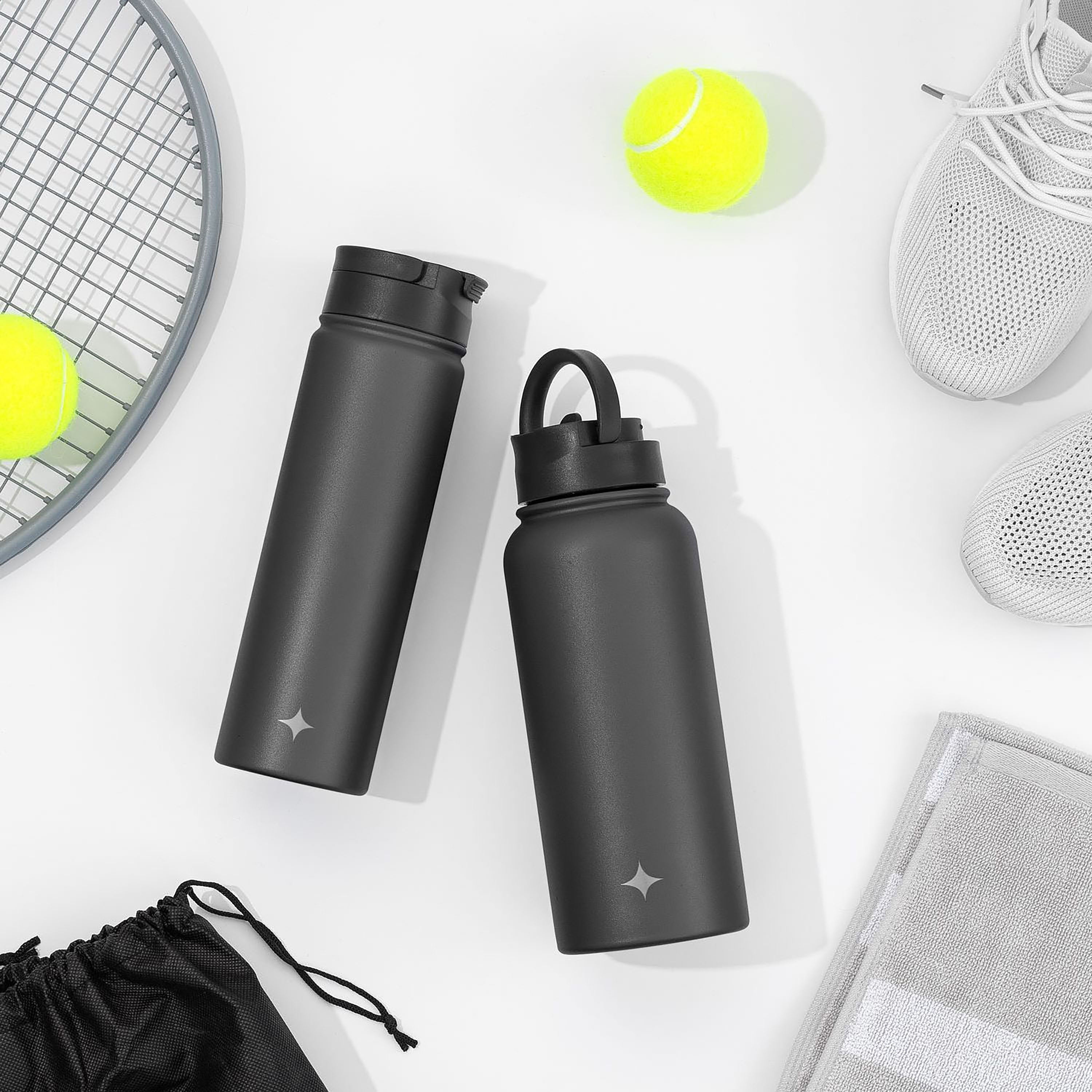 joyjolt-vacuum-insulated-water-bottle-with-flip-lid-sport-straw-lid-22-7-oz image 2