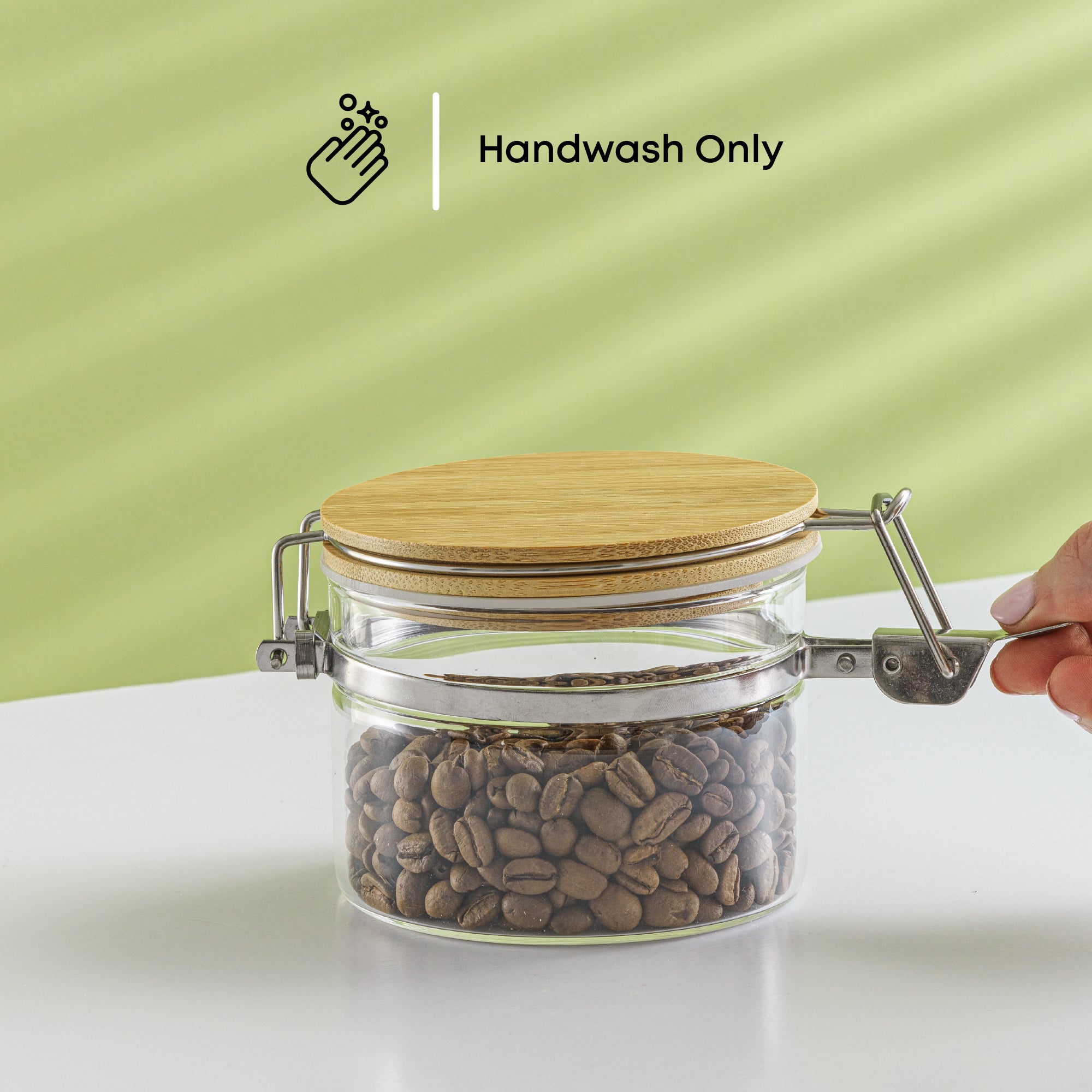 joyjolt-storage-jars-with-airtight-bamboo-clamp-lids-set-of-3 image 6