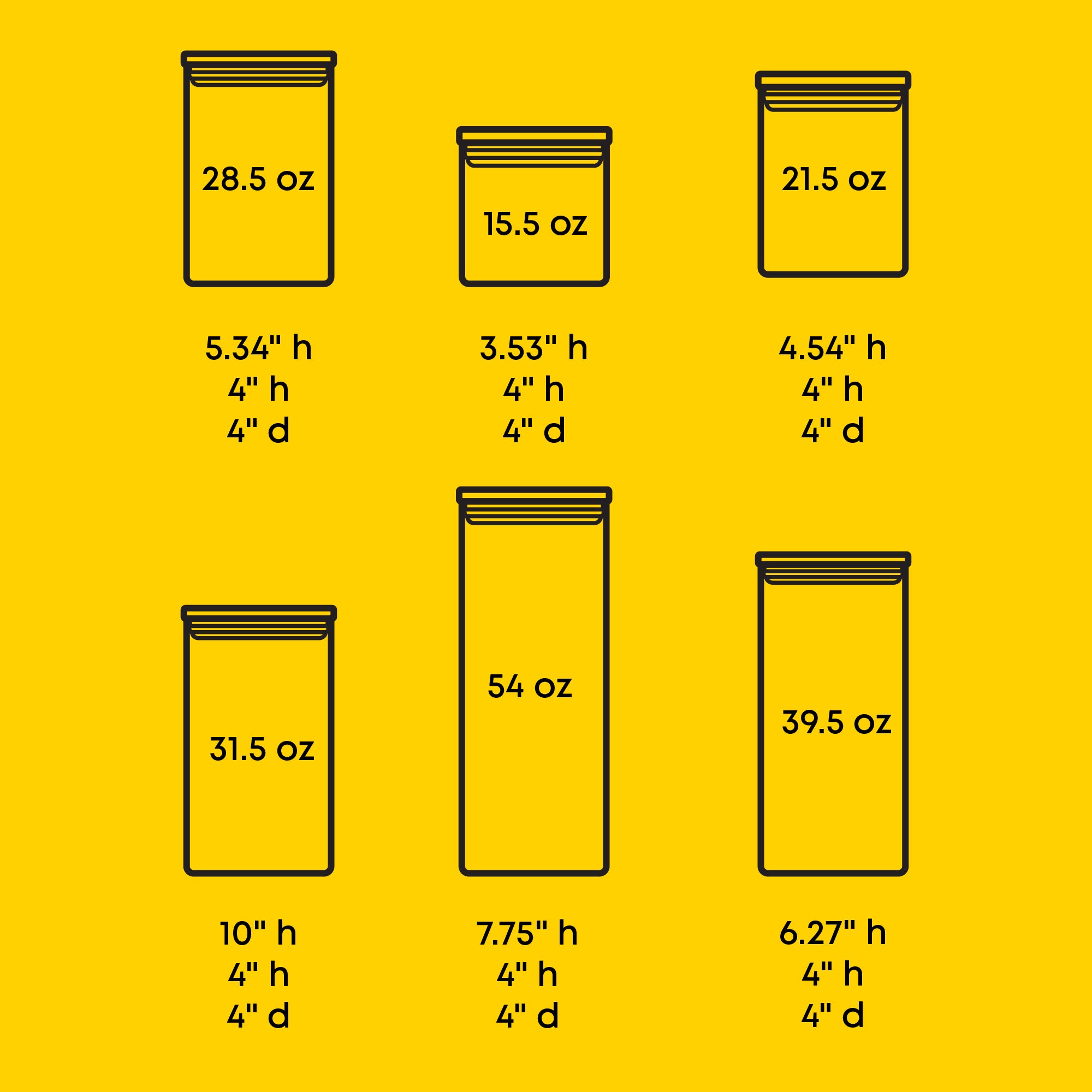 joyjolt-glass-storage-jars-with-airtight-lids-set-of-6 image 7