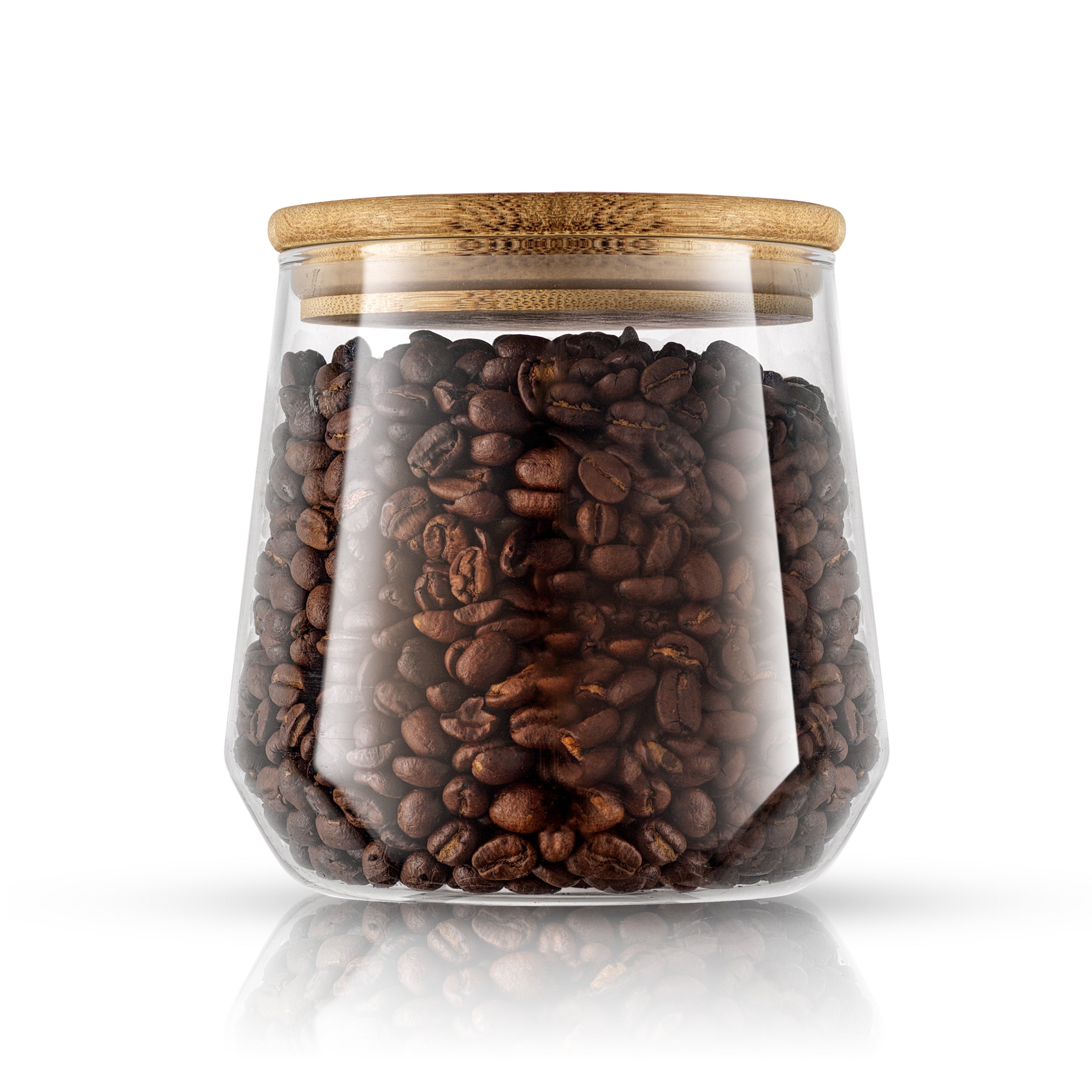joyjolt-glass-jar-with-airtight-bamboo-lid-30-oz-lead-free-borosilicate-glass-di image 1