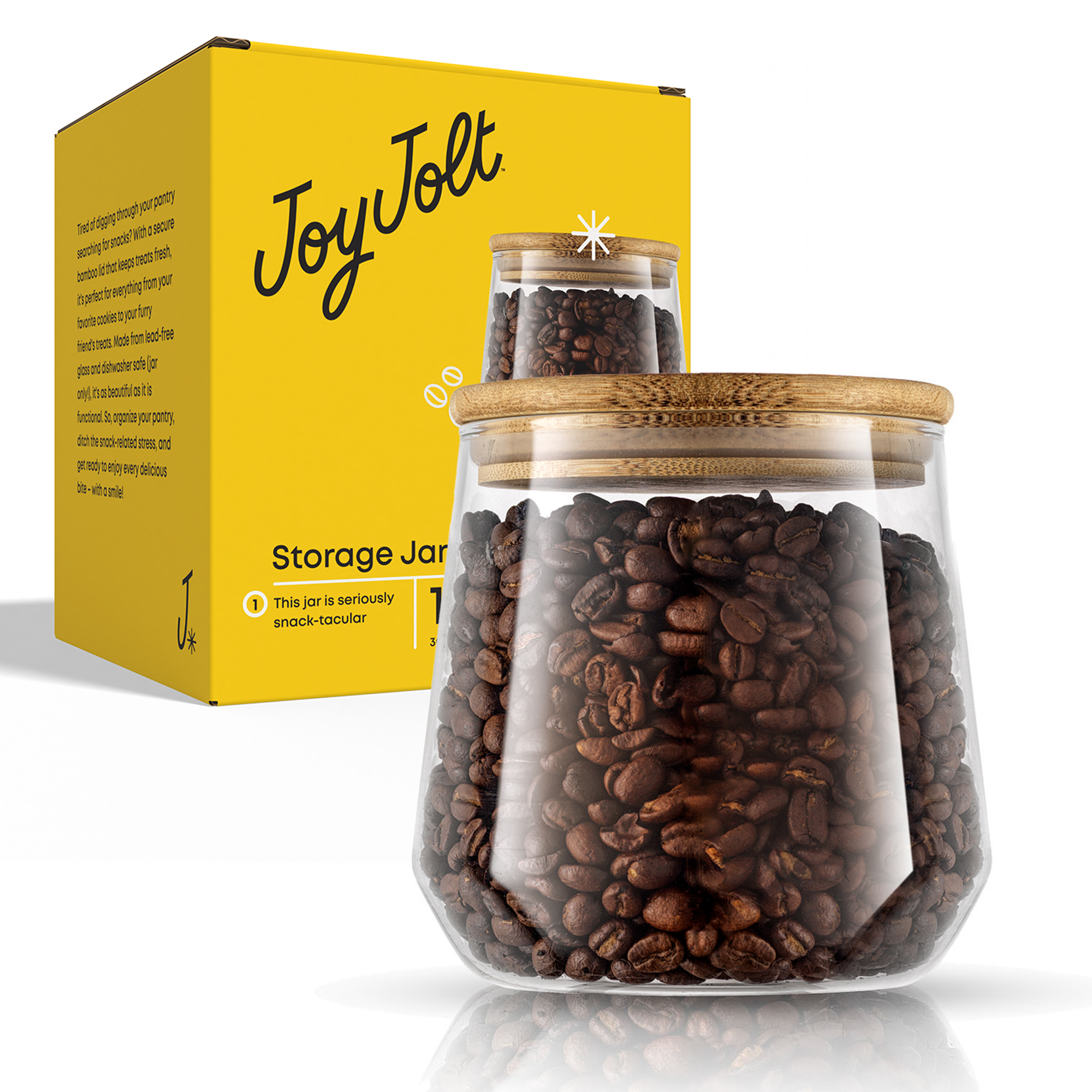 joyjolt-glass-jar-with-airtight-bamboo-lid-30-oz-lead-free-borosilicate-glass-di image 8