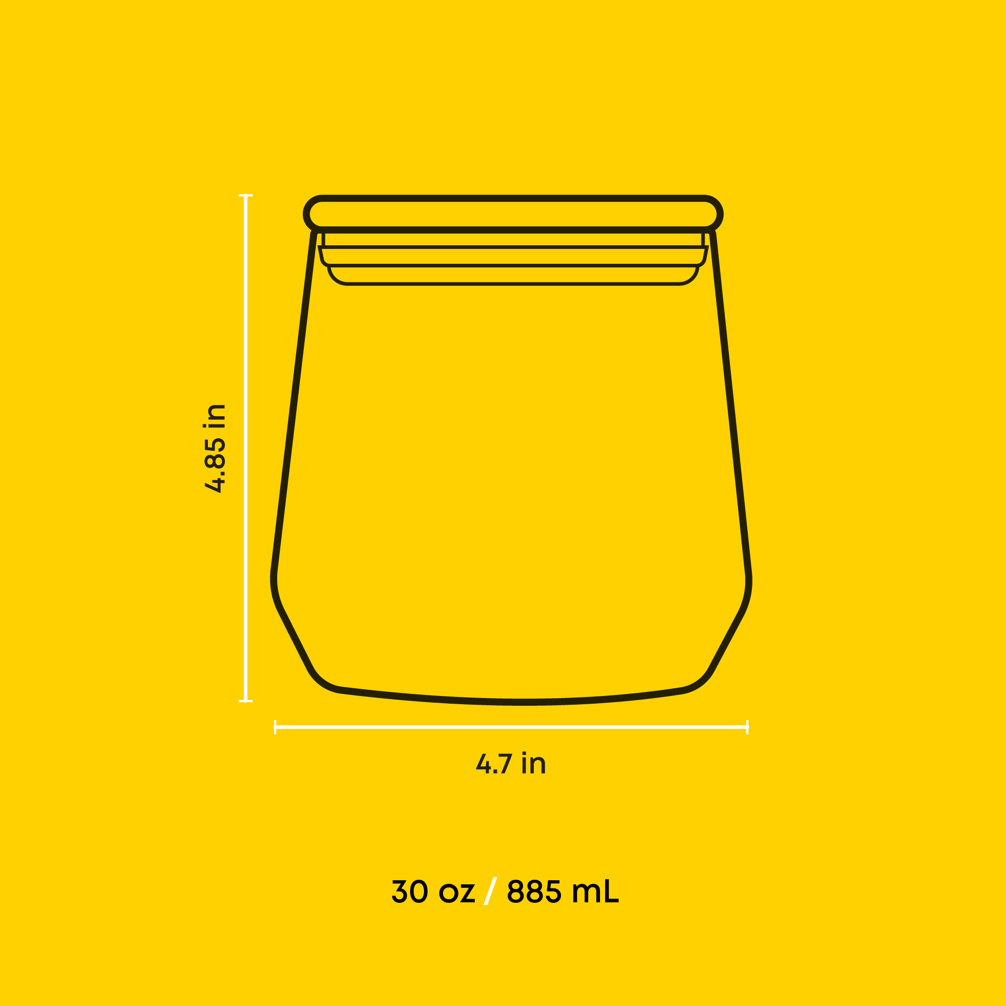 joyjolt-glass-jar-with-airtight-bamboo-lid-30-oz-lead-free-borosilicate-glass-di image 6