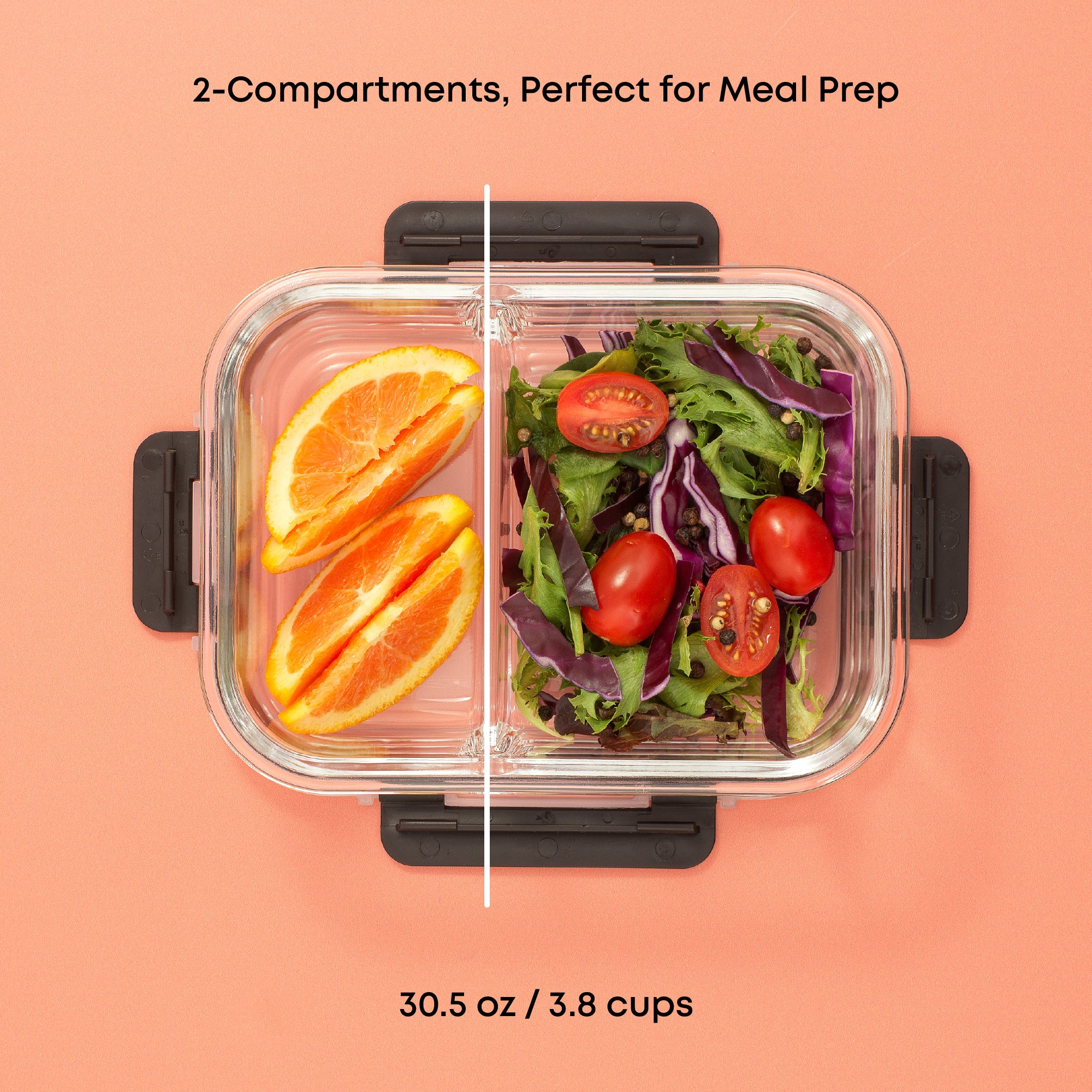joyjolt-2-sectional-glass-food-storage-containers-30-5oz-airtight-lids-leakproof image 3