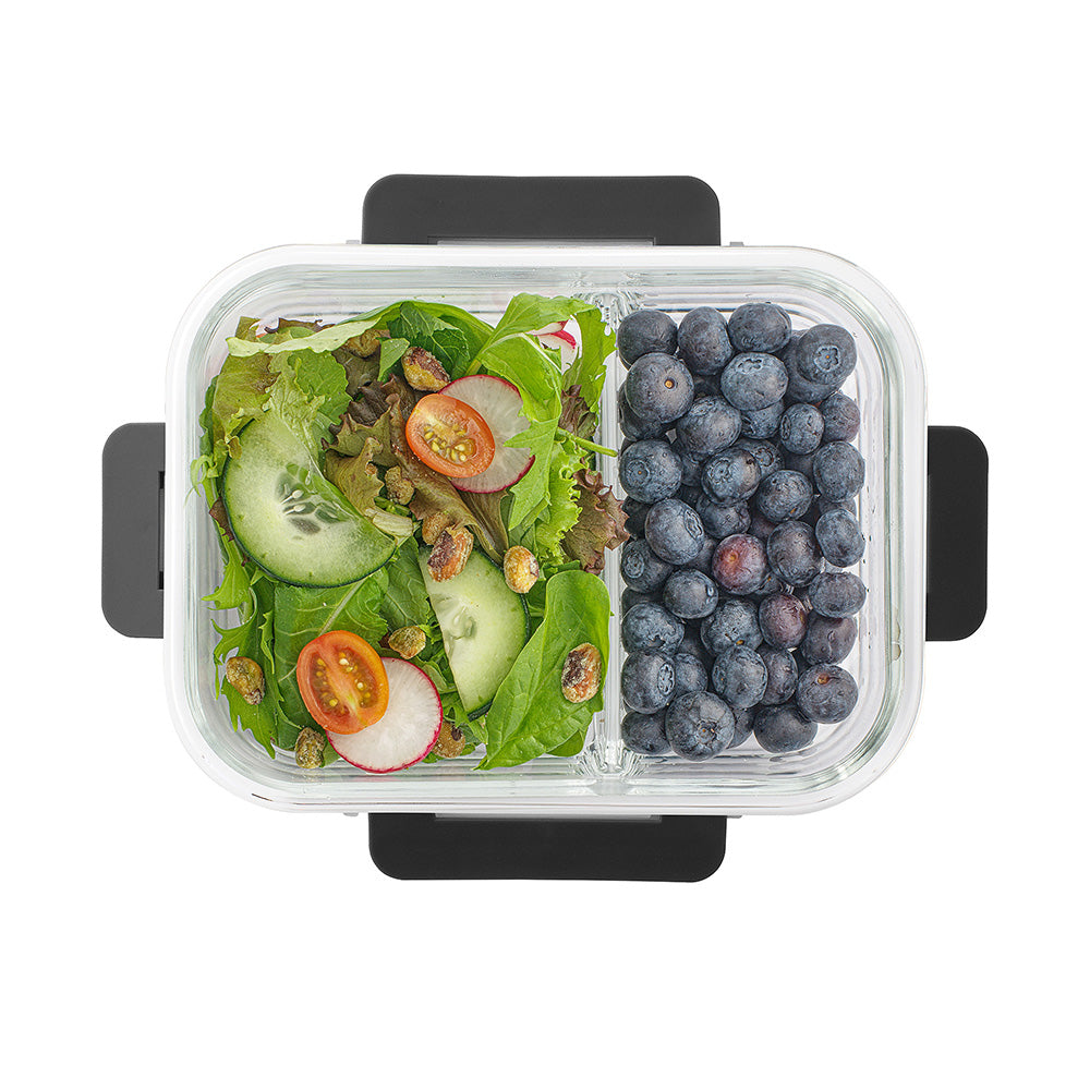 joyjolt-2-sectional-glass-food-storage-containers-30-5oz-airtight-lids-leakproof image 8