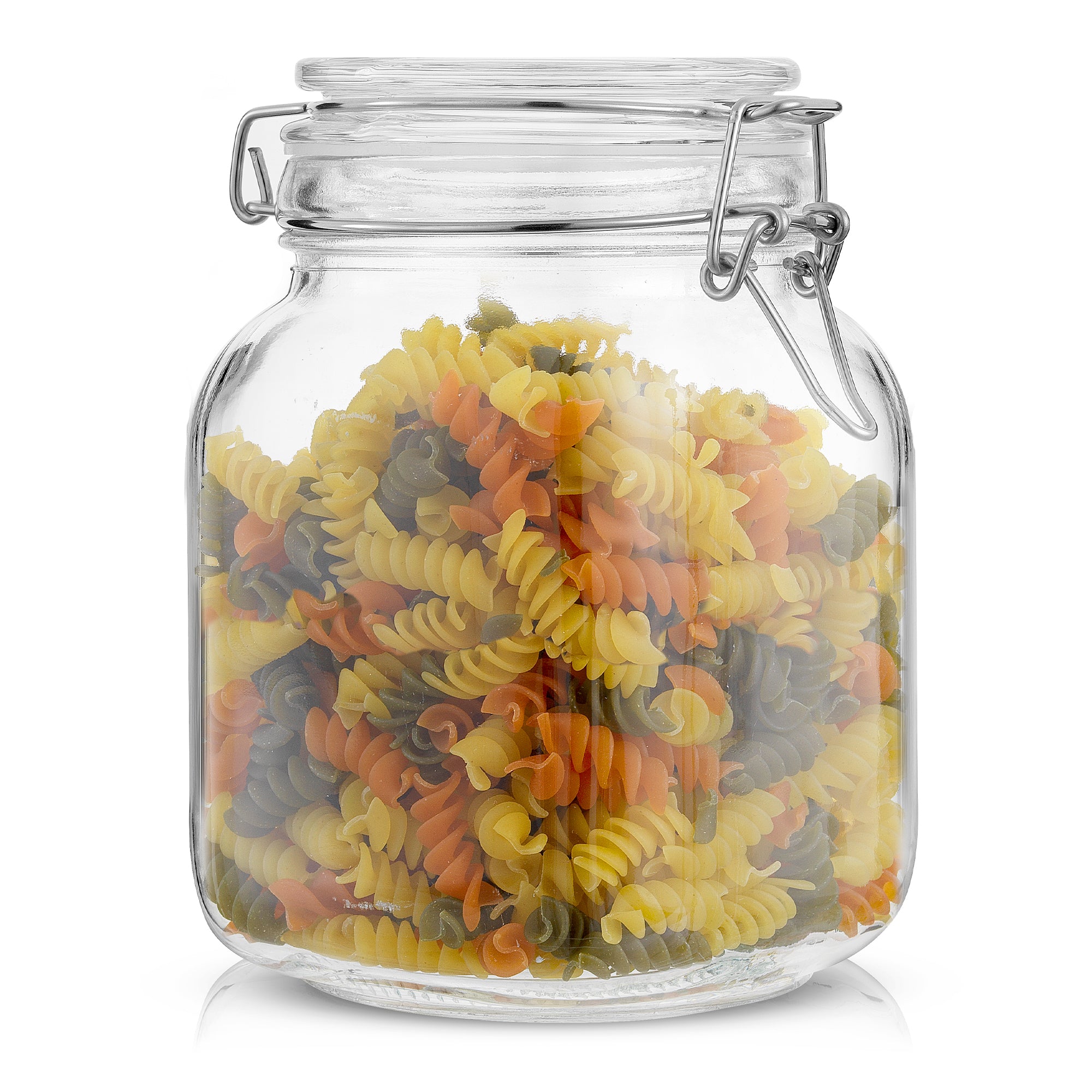 joyjolt-airtight-food-storage-jars-with-silicone-seal-lids-set-with-extra-seals image 3
