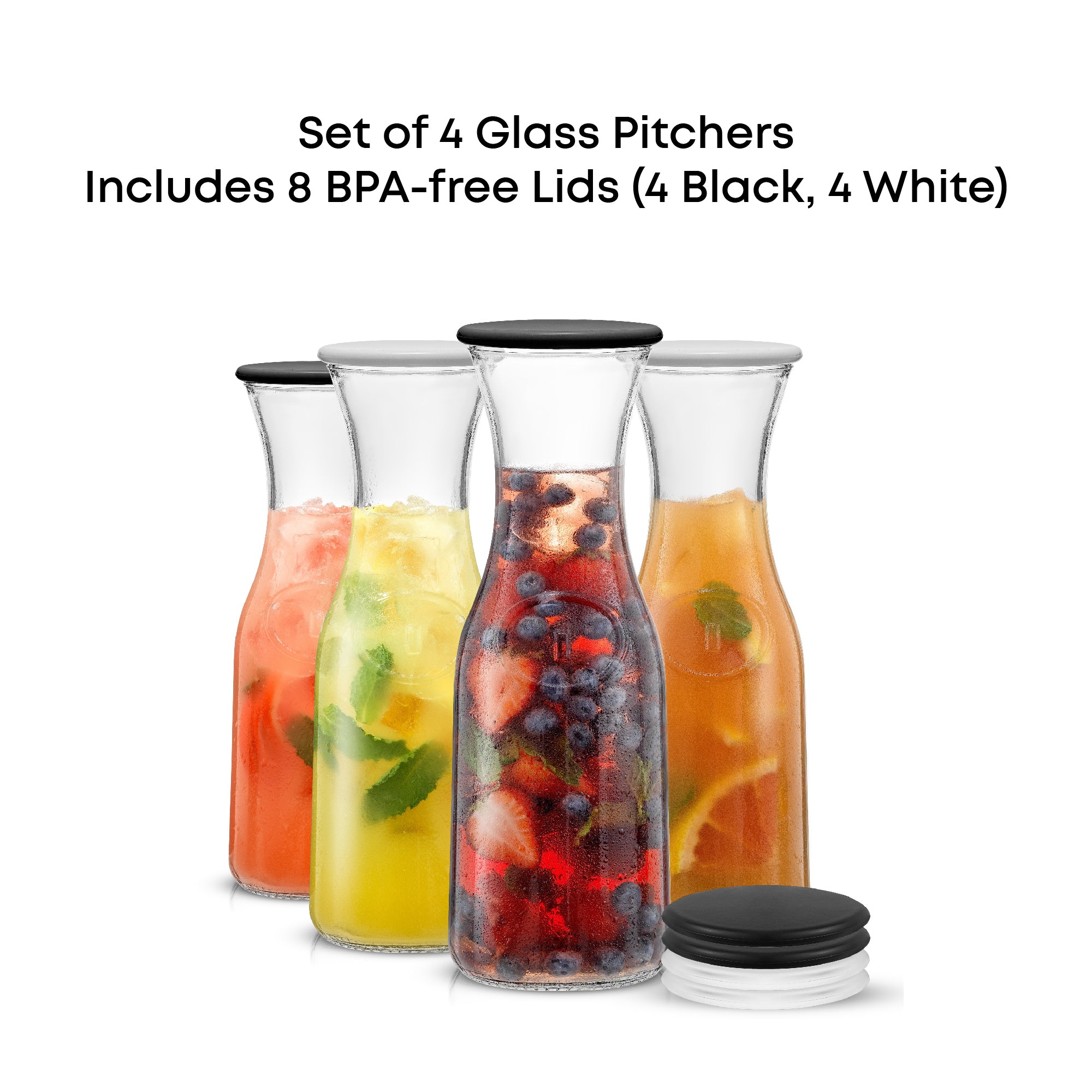 joyjolt-hali-glass-carafe-pitcher-set-set-of-4-50-oz image 6