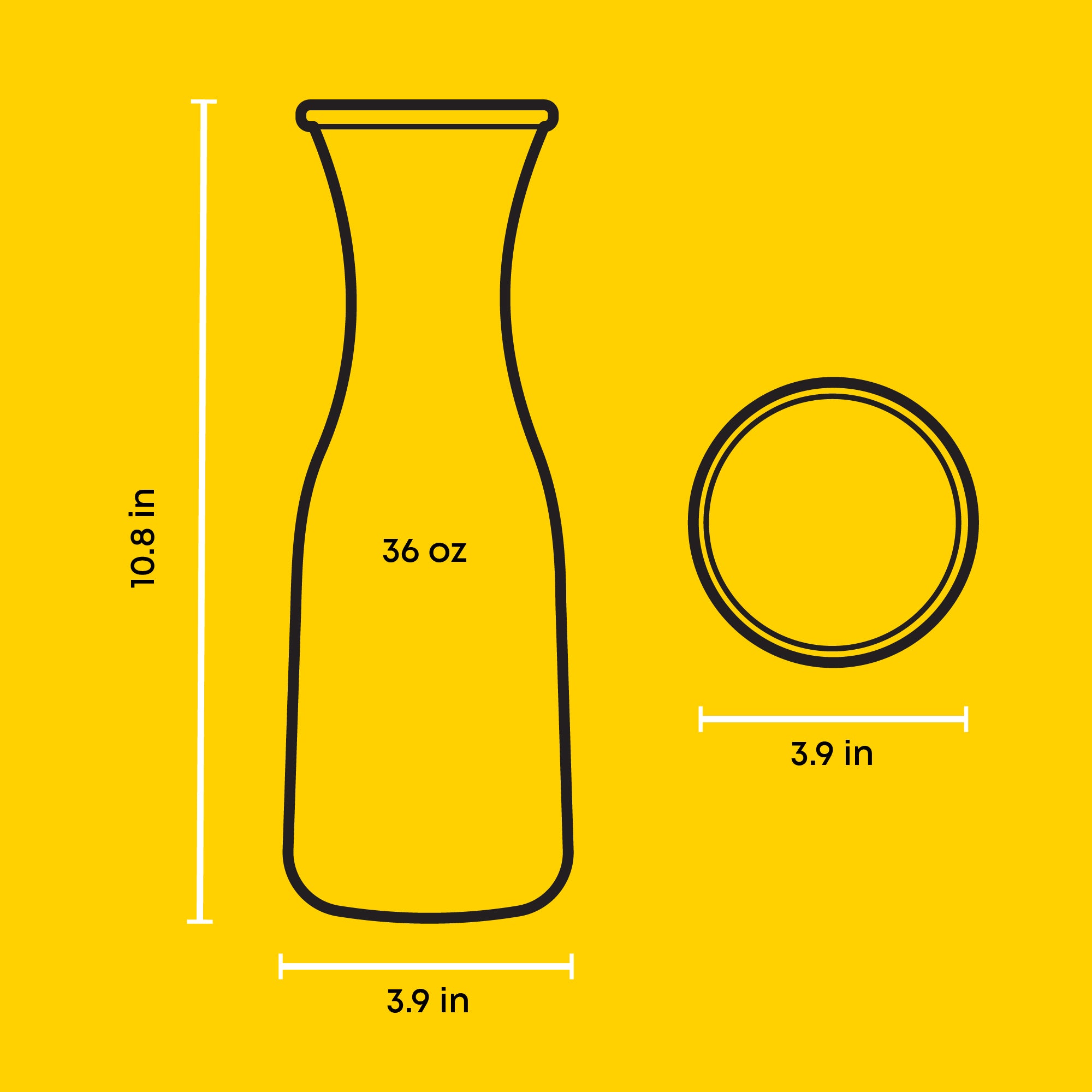 joyjolt-hali-glass-carafe-pitcher-set-set-of-4-50-oz image 7