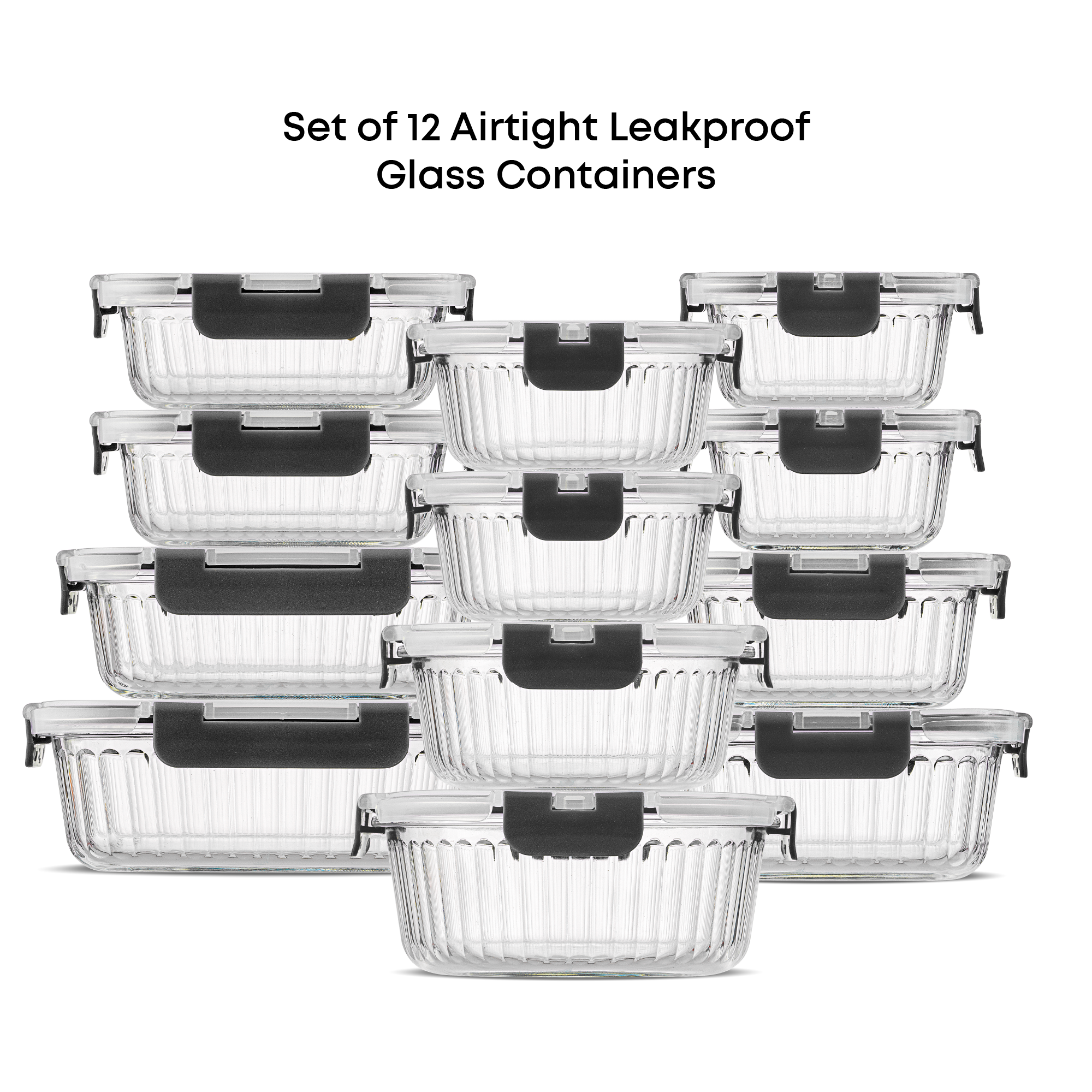 joyjolt-12-piece-fluted-glass-food-storage-containers-with-leakproof-lids image 4