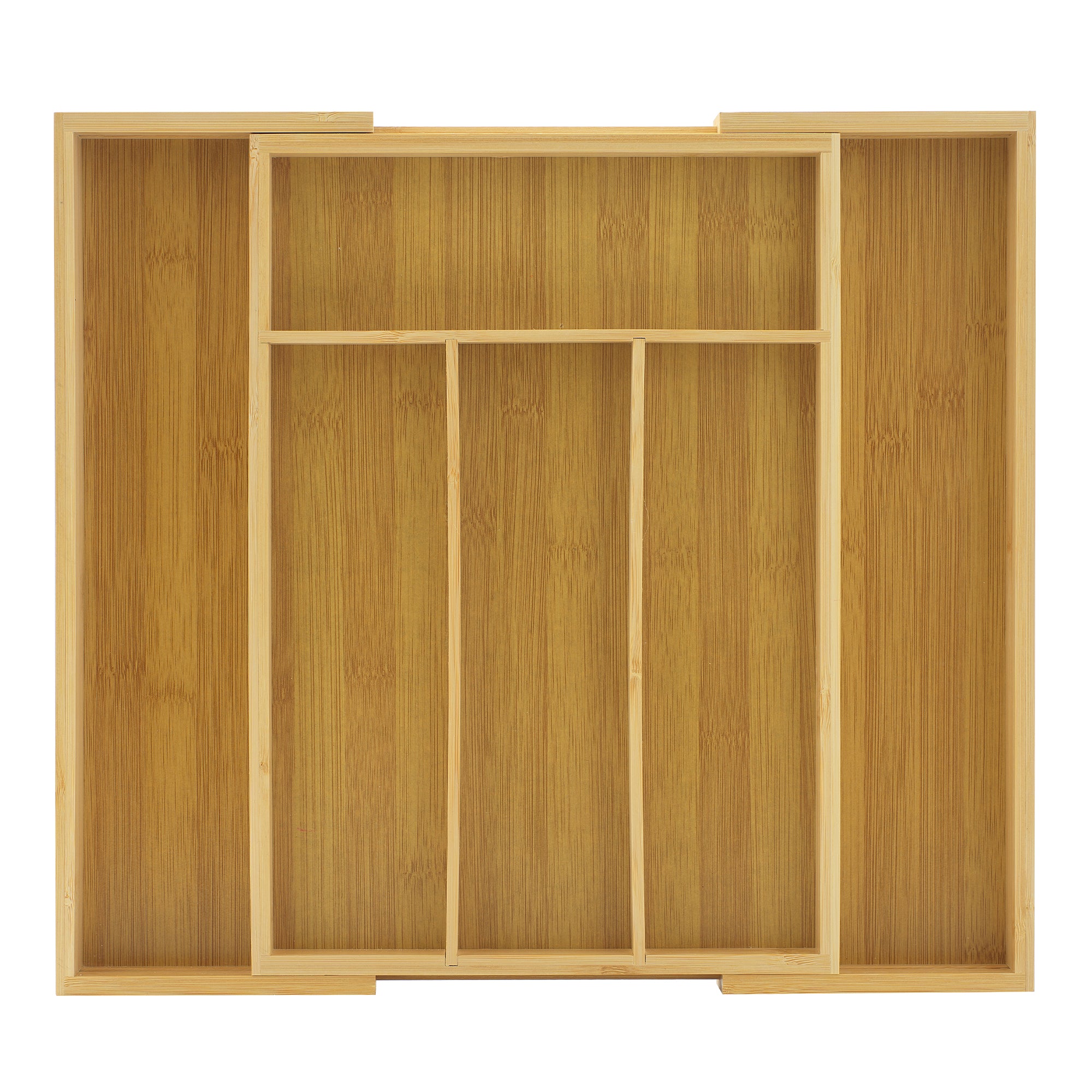 joyjolt-expandable-bamboo-drawer-organizer-9-84-to-13-77 image 1