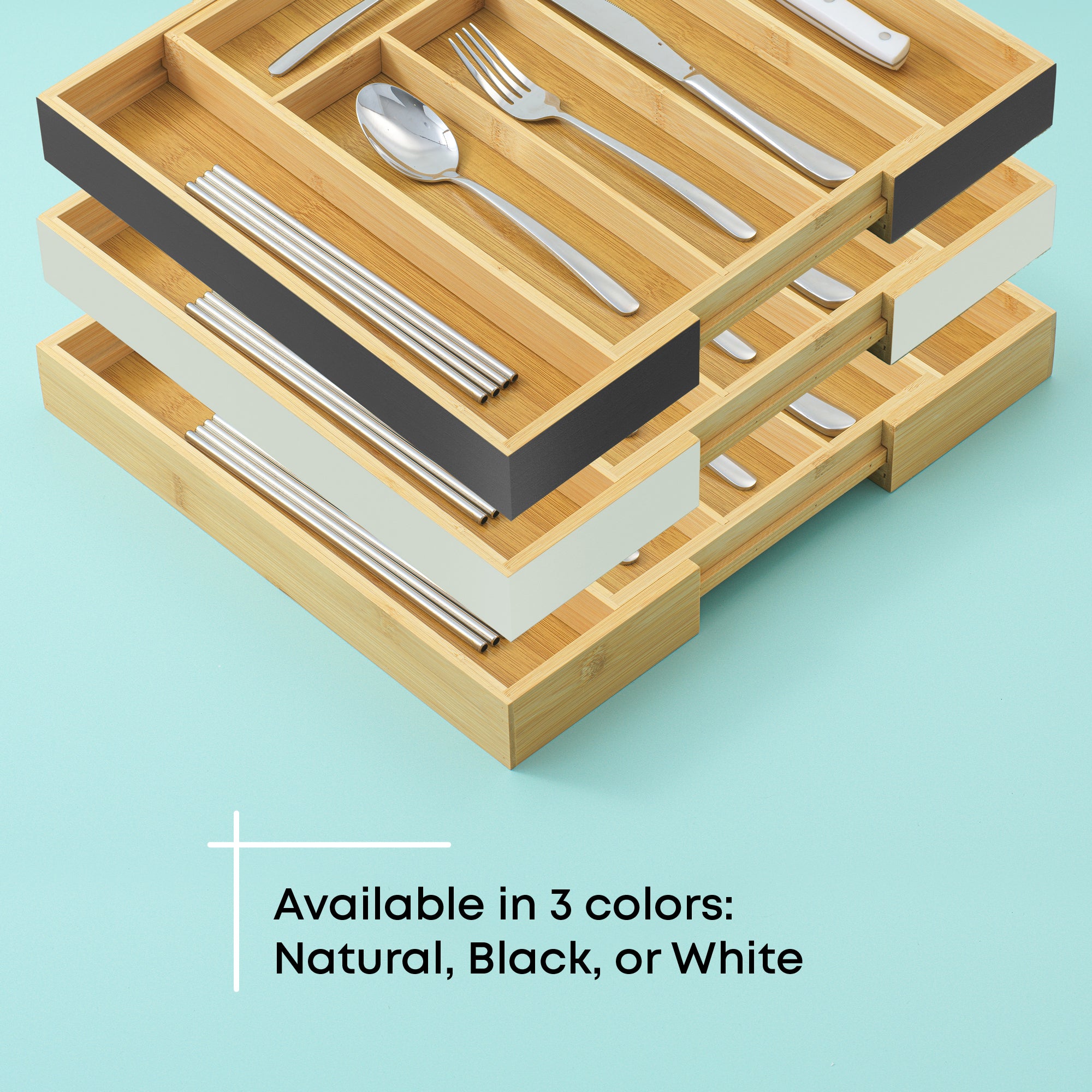 joyjolt-expandable-bamboo-drawer-organizer-9-84-to-13-77 image 3