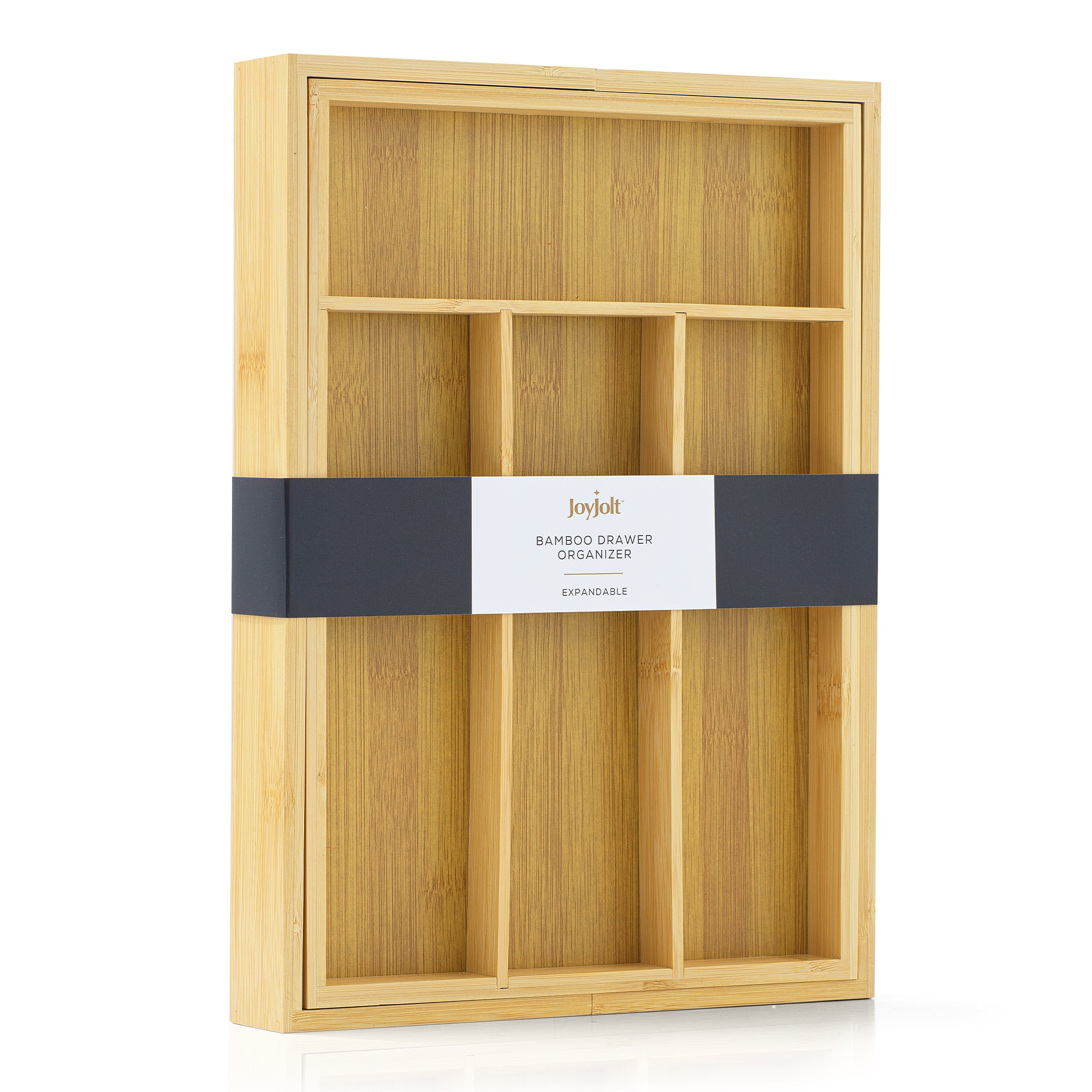 joyjolt-expandable-bamboo-drawer-organizer-9-84-to-13-77 image 6