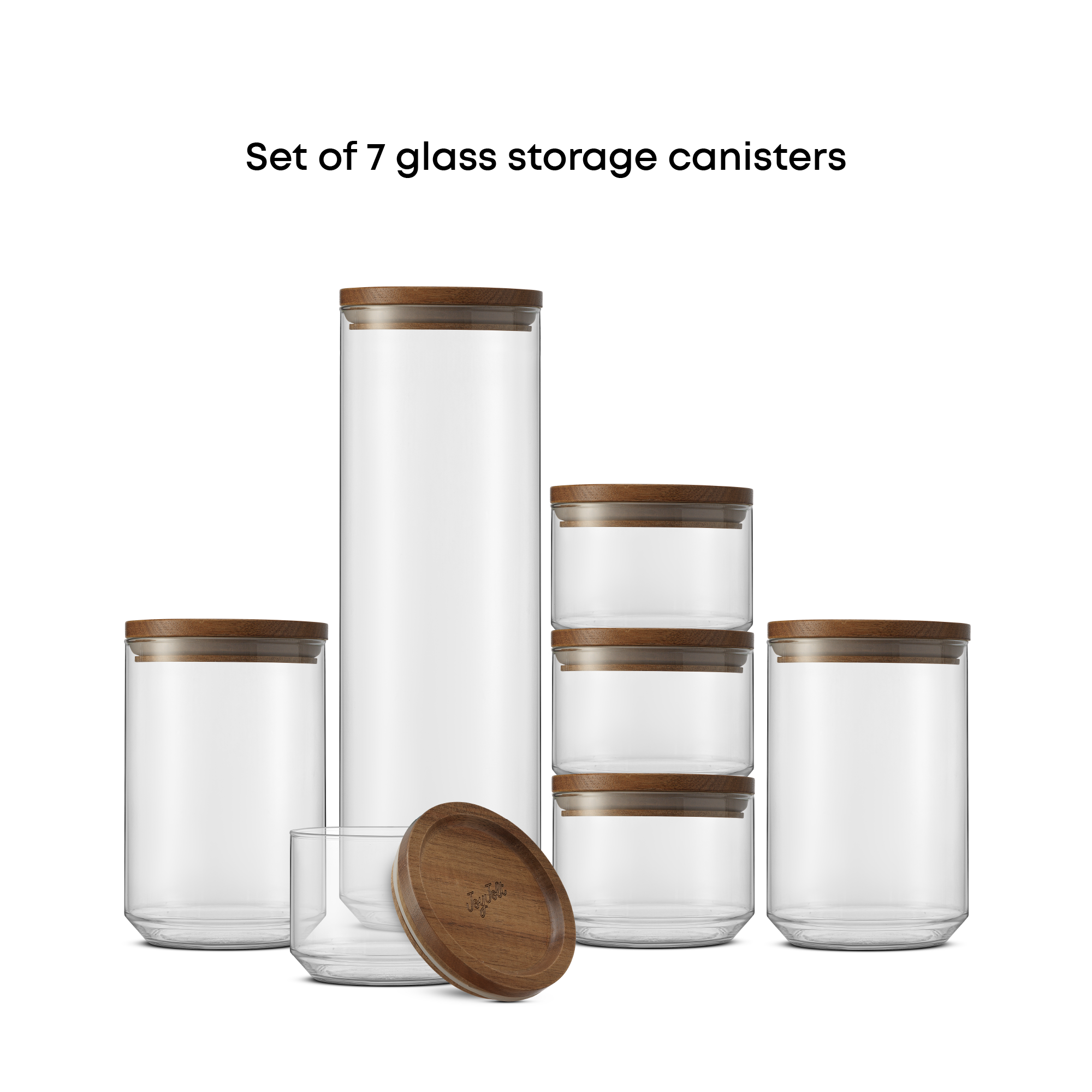 joyjolt-holden-11-piece-stackable-glass-storage-canister-gift-set-10-canisters-a image 4