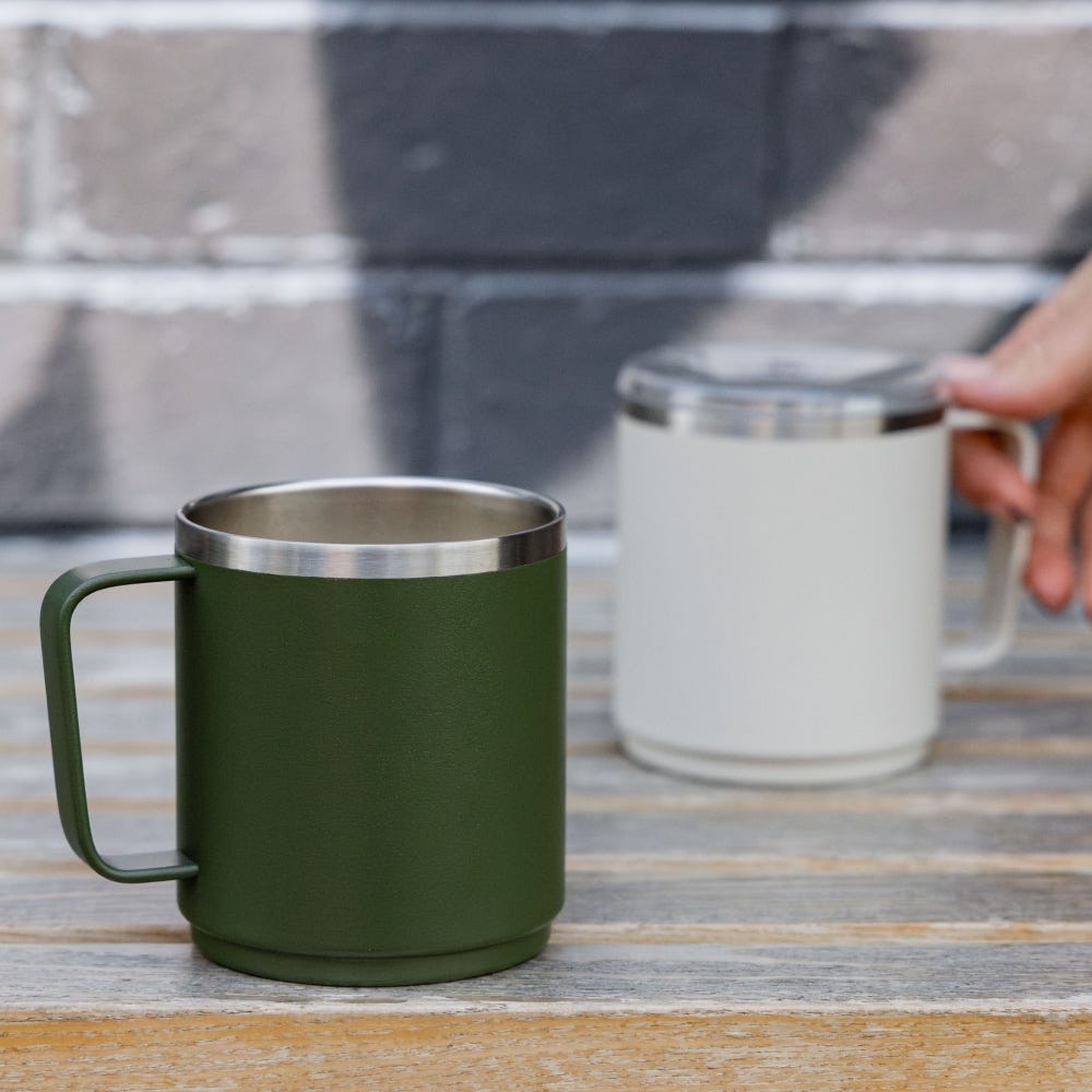 keepcup-camp-mug-12oz-pine-vacuum-insulated-stainless-steel-mug-with-handle-and- image 4