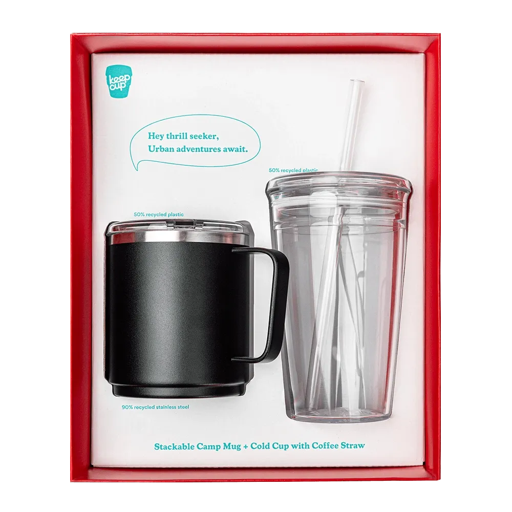 keepcup-urban-adventurer-bundle-16oz-original-cold-cup-insulated-camp-mug-black image 5
