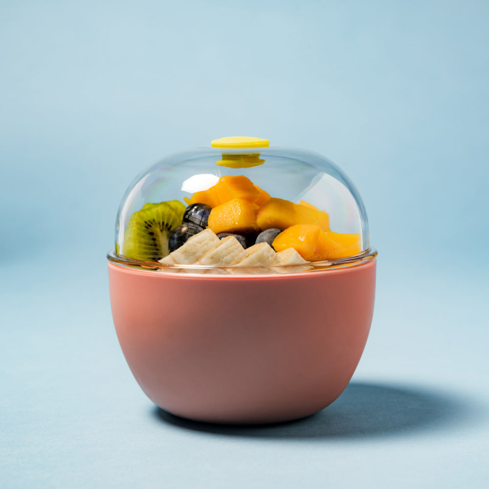 keepcup-go-bowl-original-550ml-19oz-clay-reusable-tritan-snack-bowl-with-spillpr image 4