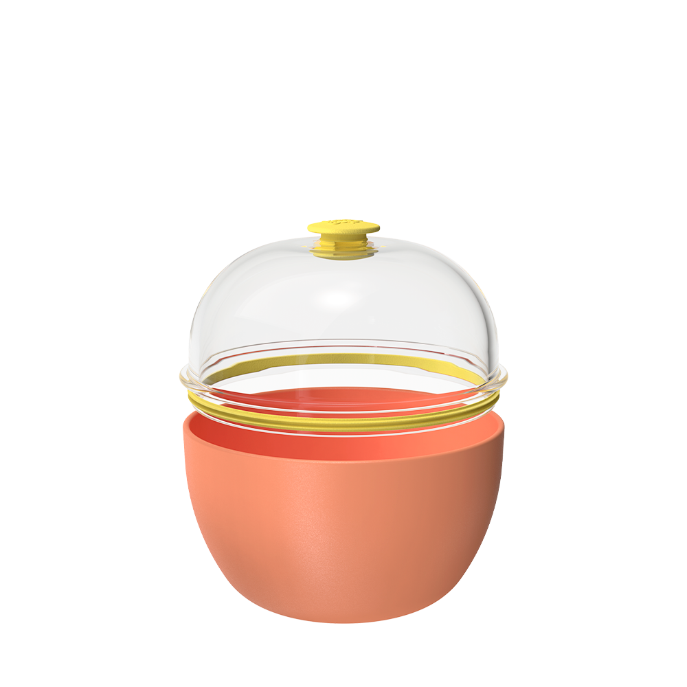 keepcup-go-bowl-original-550ml-19oz-clay-reusable-tritan-snack-bowl-with-spillpr image 2