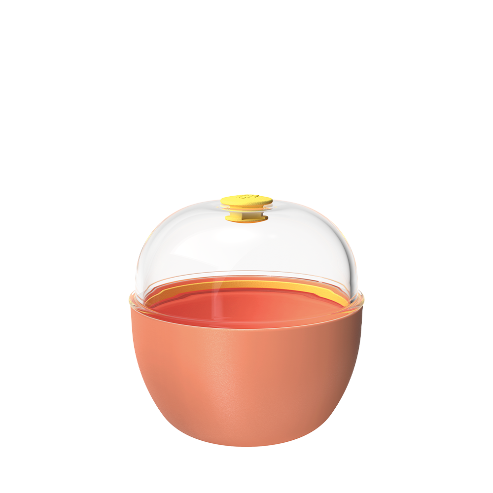 keepcup-go-bowl-original-550ml-19oz-clay-reusable-tritan-snack-bowl-with-spillpr image 1