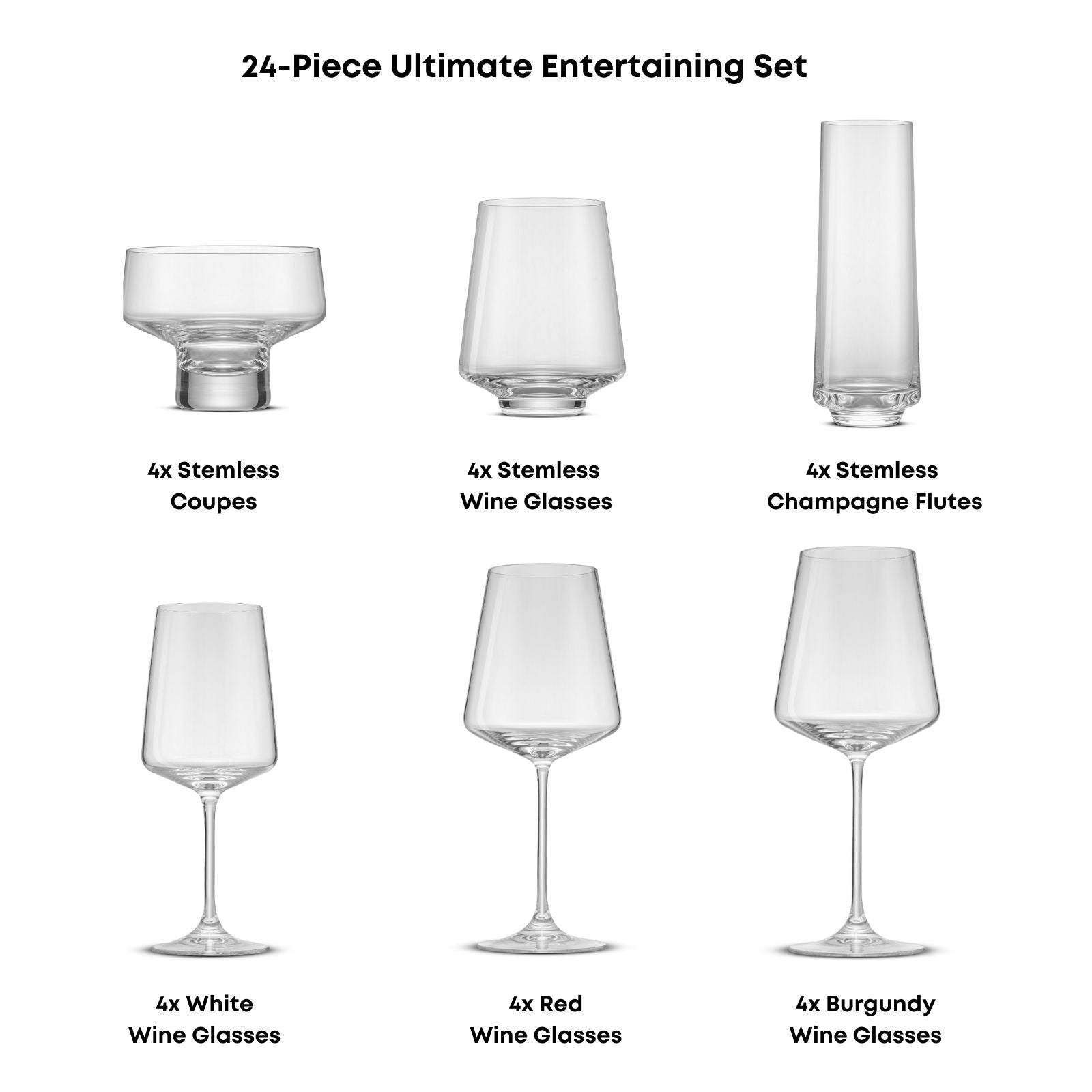 joyjolt-sidney-24-piece-ultimate-entertaining-set image 3
