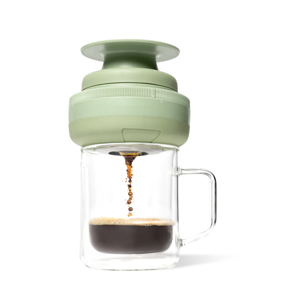 corkcicle-palmpress-portable-8oz-pour-over-french-press-coffee-brewer image 1