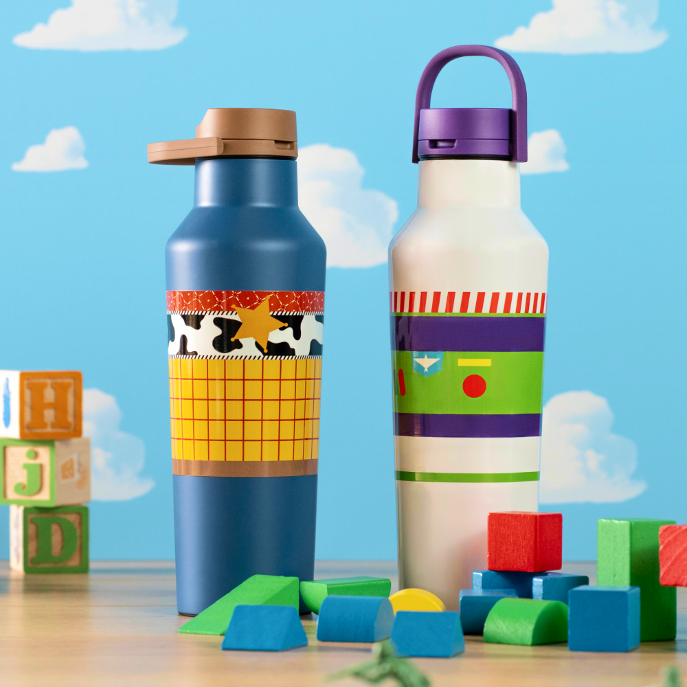 corkcicle-toy-story-sport-canteen-20oz-insulated-water-bottle-with-buzz-lightyea image 4
