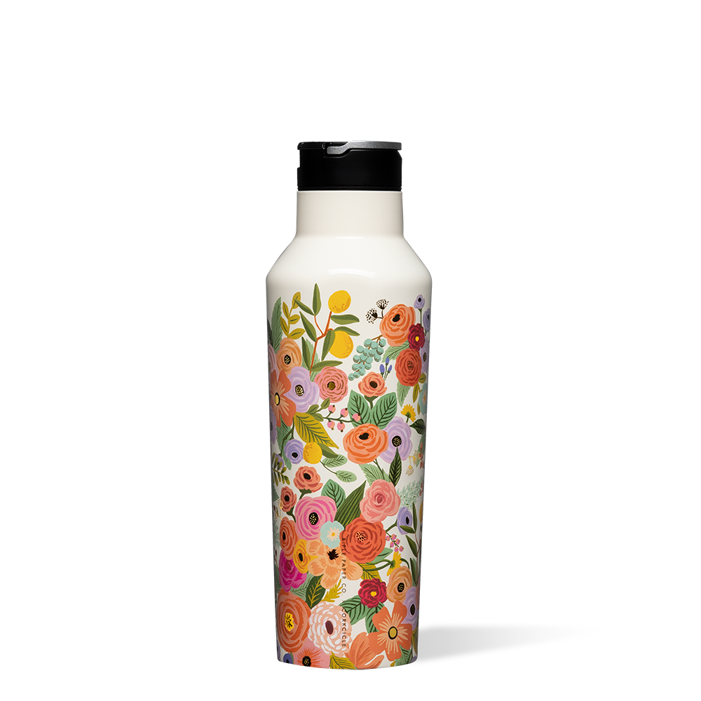 corkcicle-rifle-paper-co-sport-canteen-20oz-insulated-water-bottle-with-floral-p image 6
