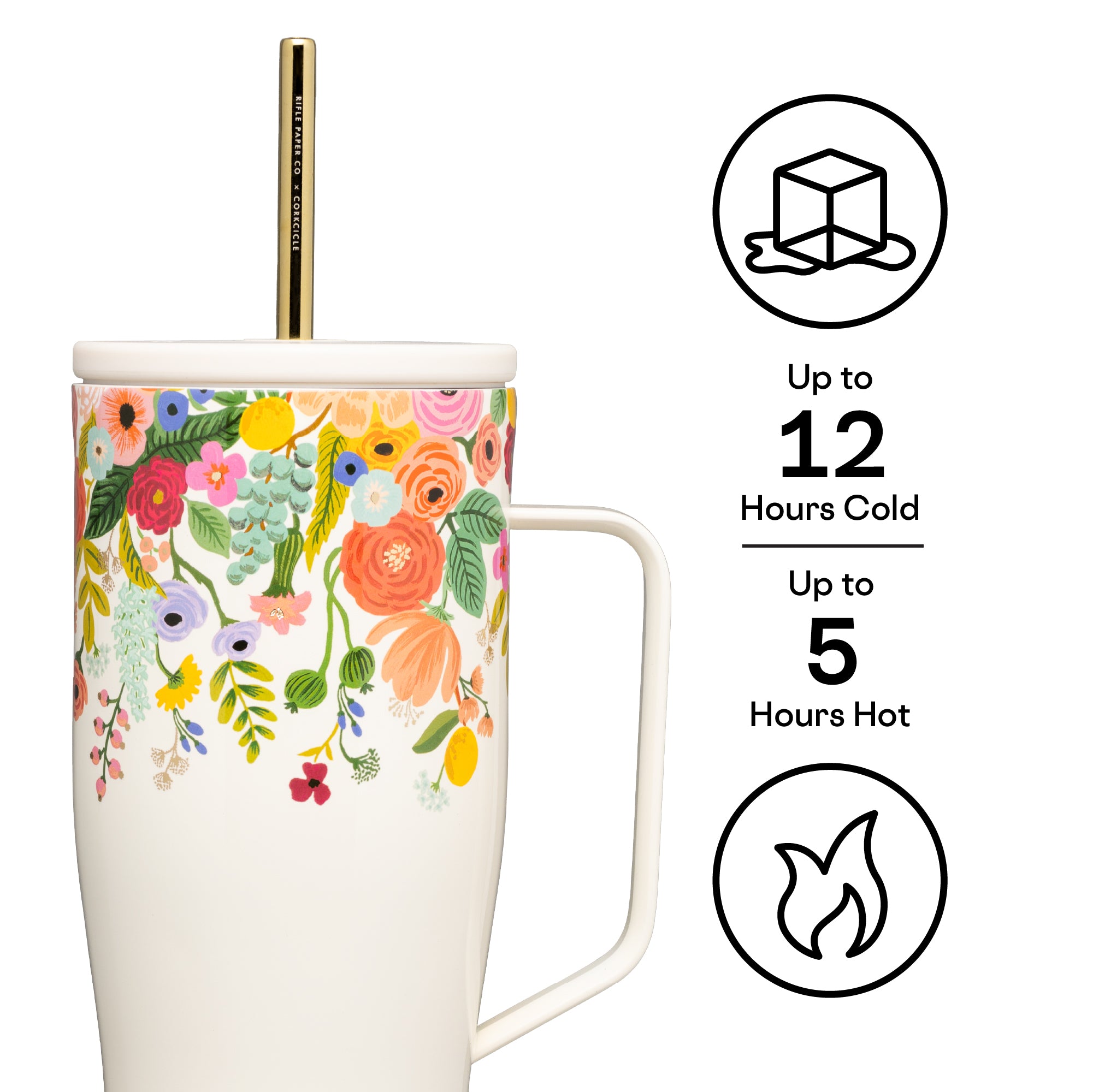 corkcicle-x-rifle-paper-co-cold-cup-xl-30oz-tumbler-with-garden-party-pattern-ha image 3