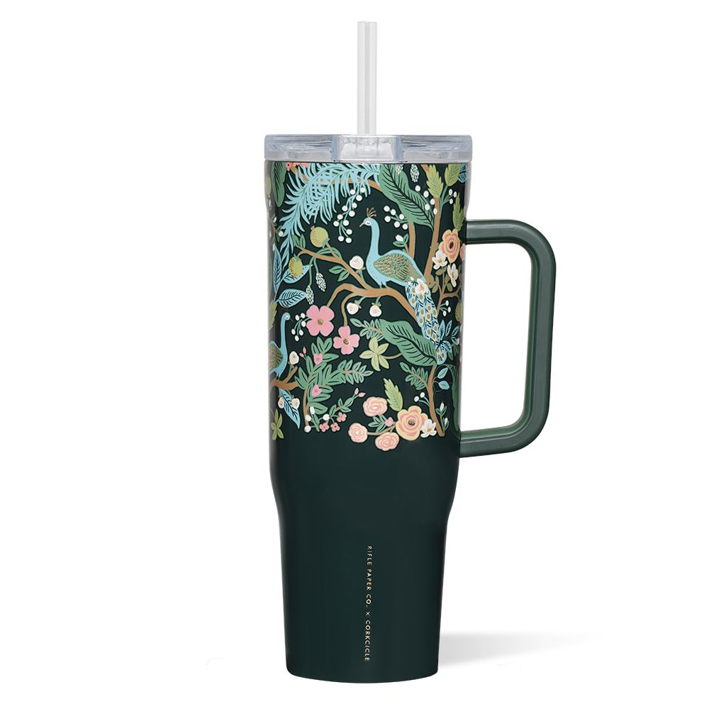 corkcicle-x-rifle-paper-co-cruiser-40oz-tumbler image 3