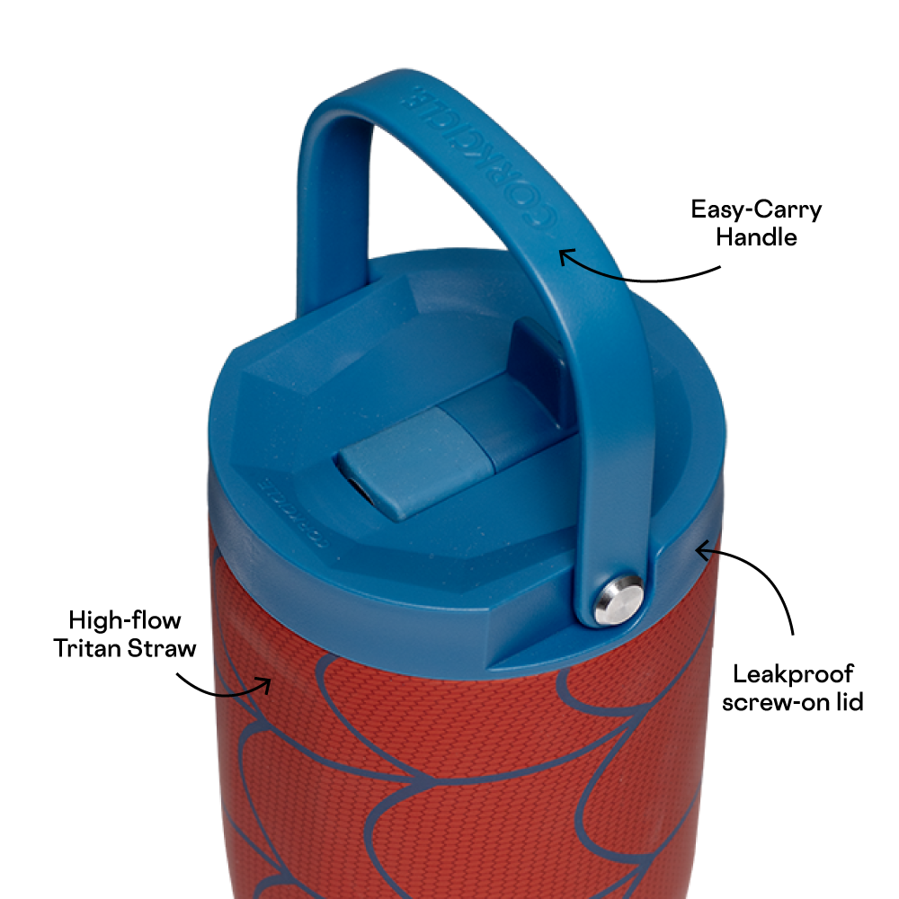 corkcicle-marvel-go-cup-xl-30oz-leakproof-insulated-tumbler-with-handle image 2
