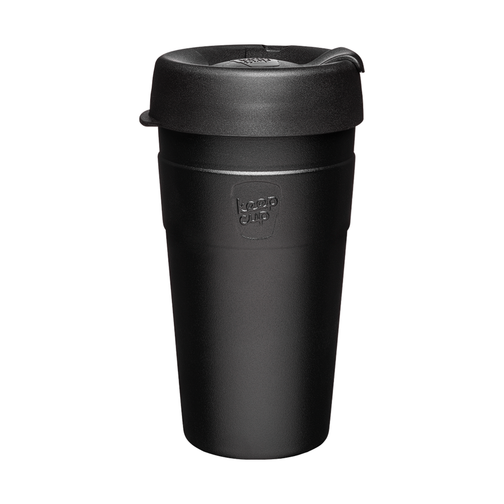 keepcup-thermal-16oz-black-vacuum-insulated-travel-mug-with-splashproof-lid image 1